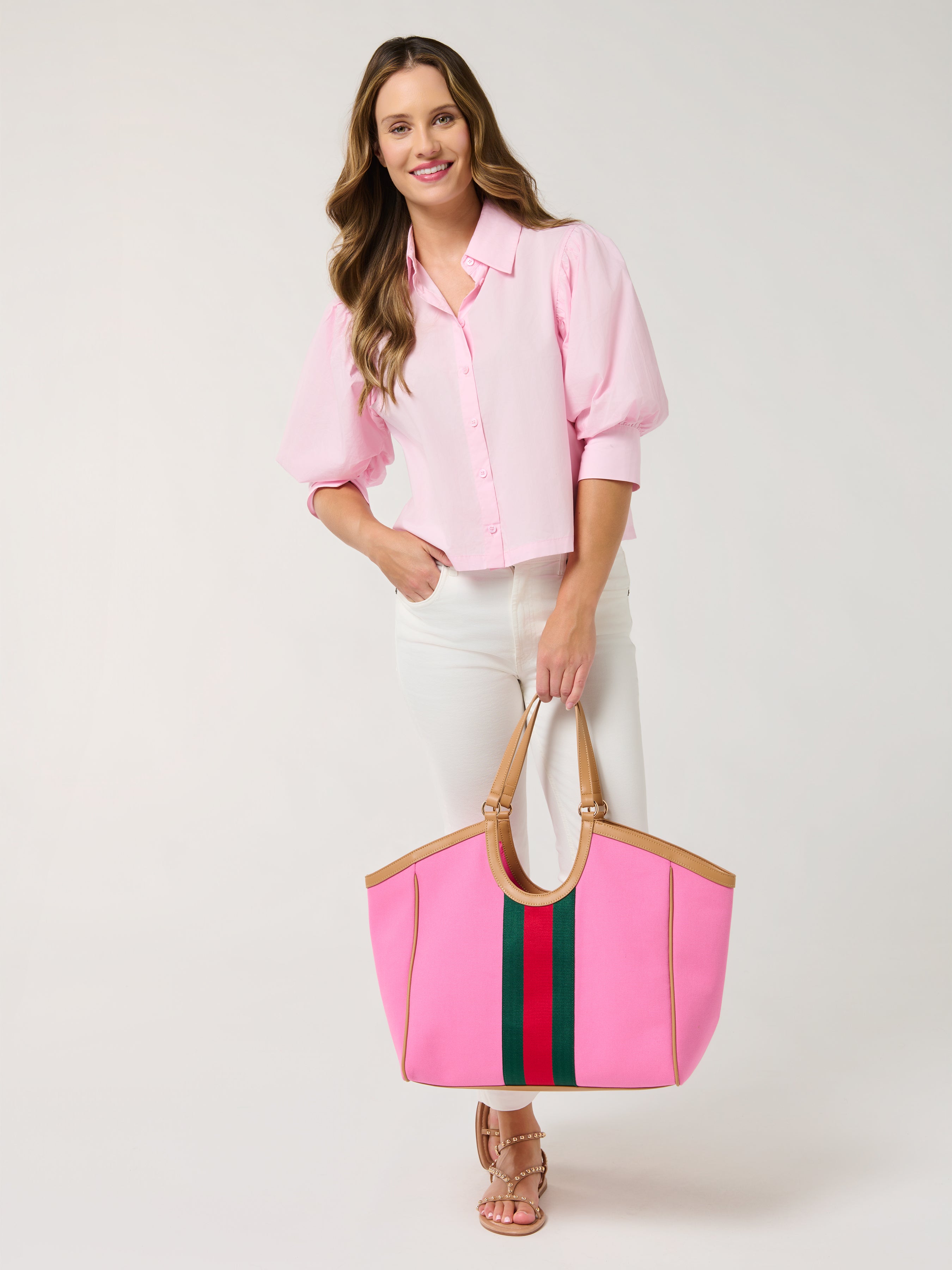Shiraleah Scala Tote PINK