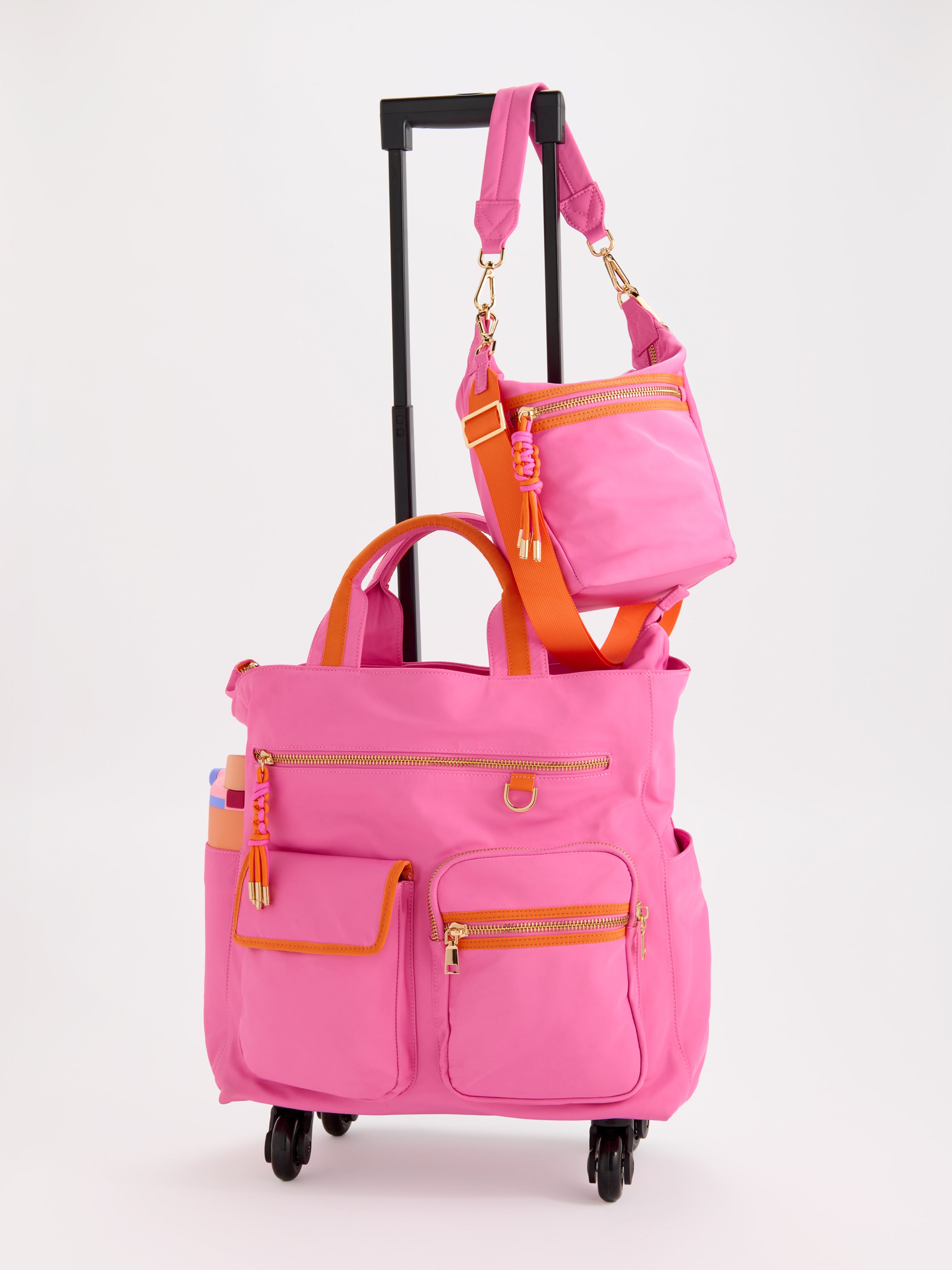 Shiraleah Jet Convertible Cross-Body PINK / OS