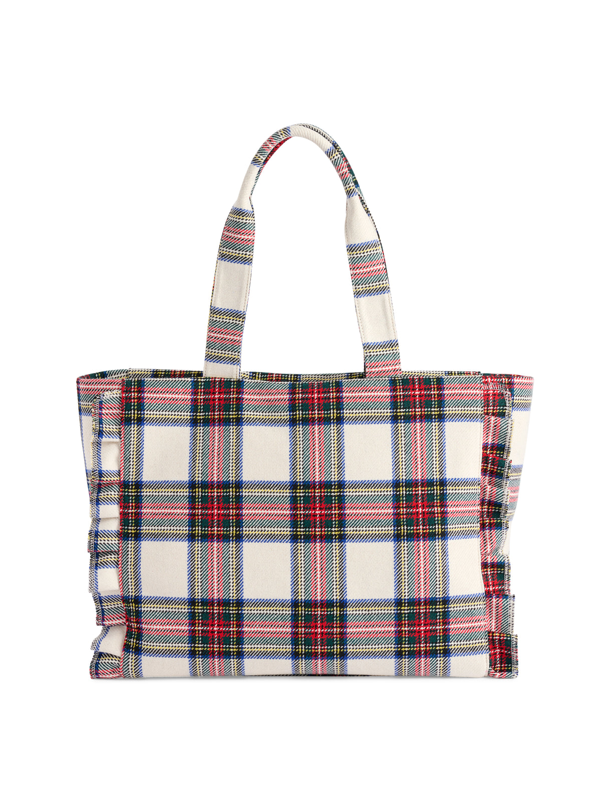 Shiraleah Scottie Ruffle Tote IVORY / OS