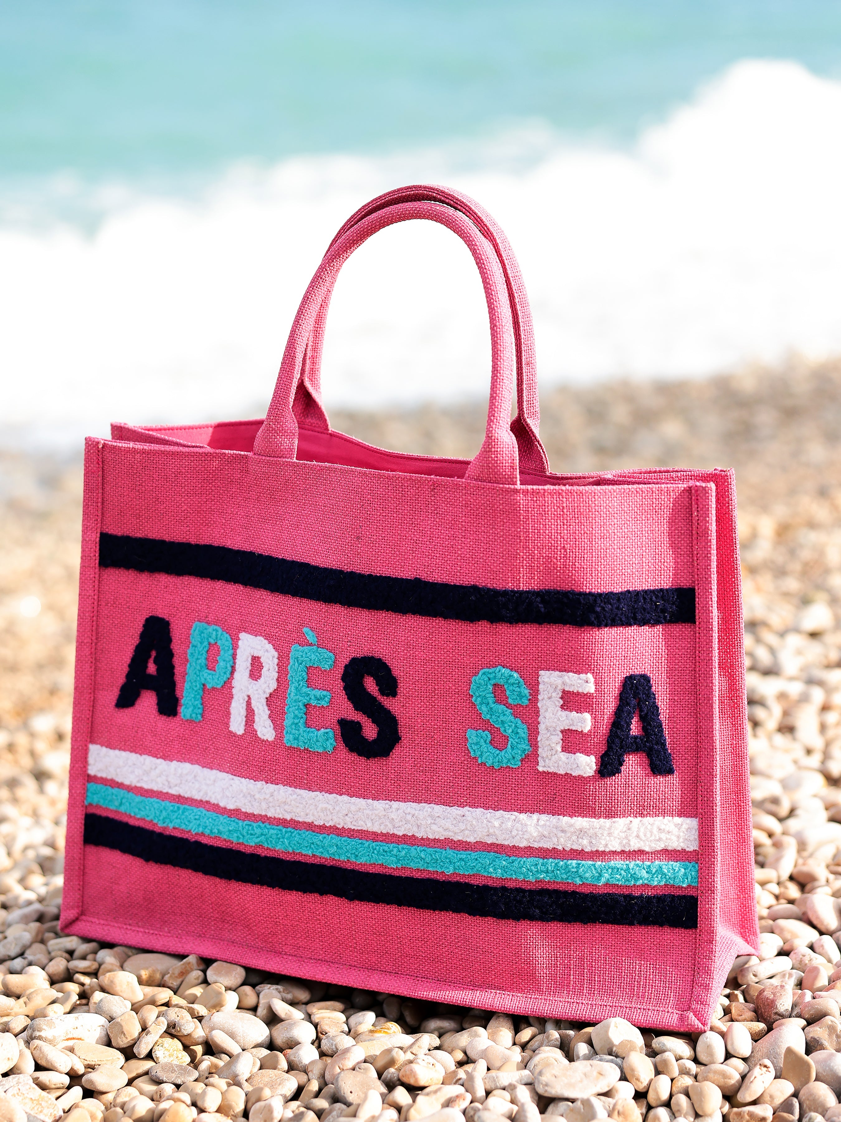 Shiraleah "Après Sea" Beach Bag, Pink