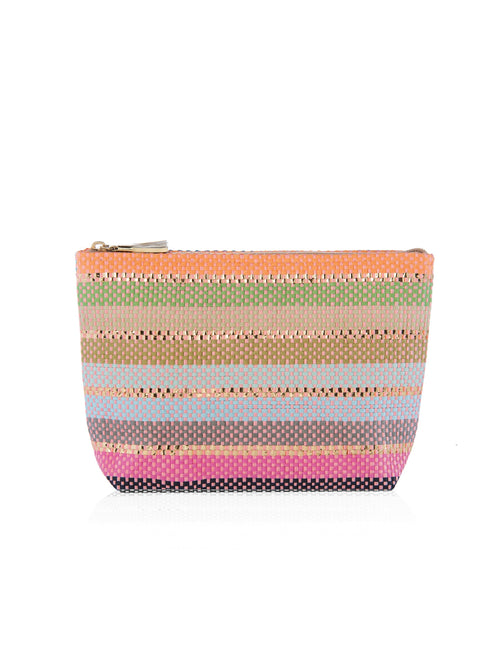 Shiraleah Valeria Zip Pouch, Pink - FINAL SALE ONLY