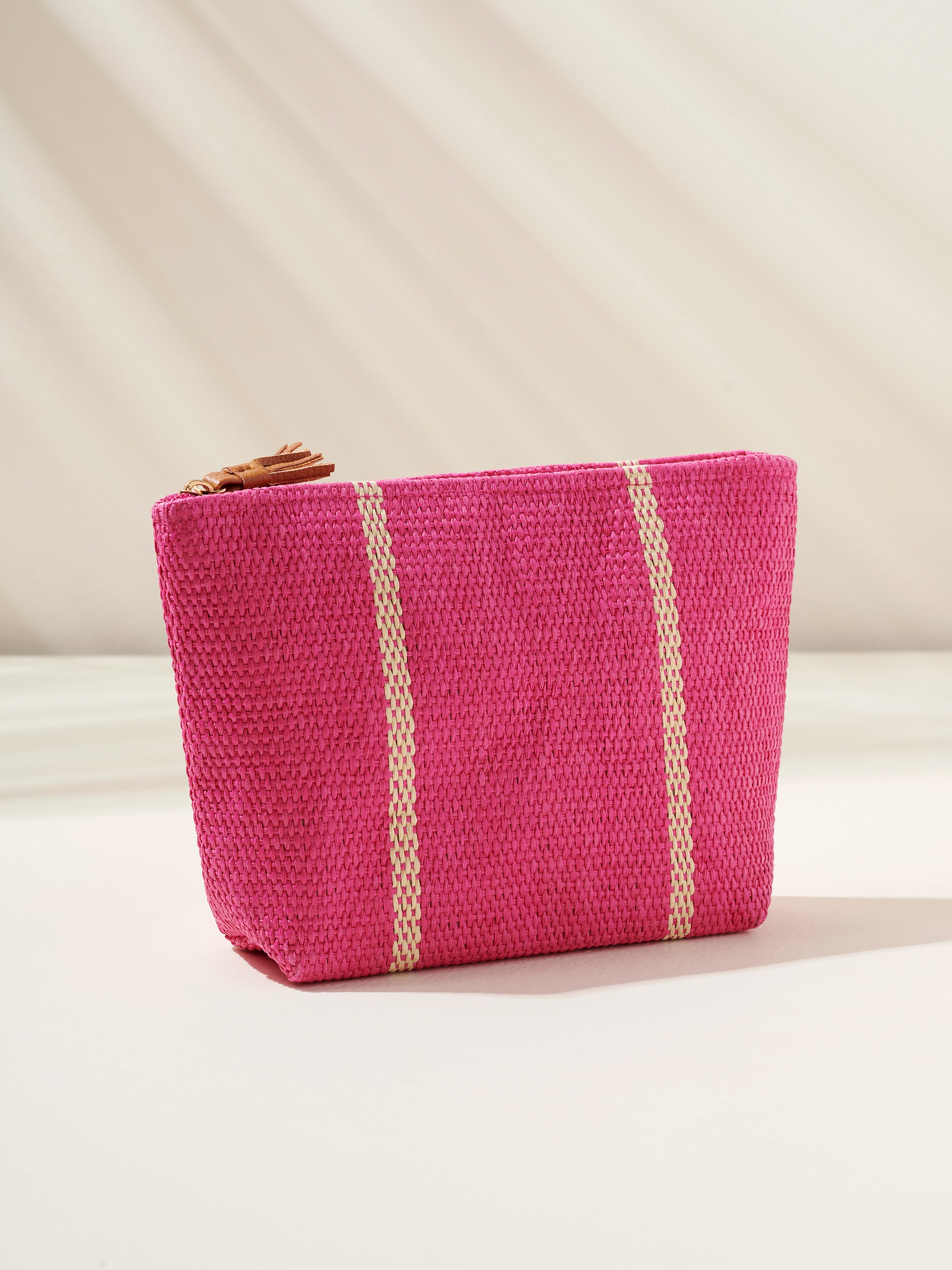 Shiraleah Riva Zip Pouch PINK