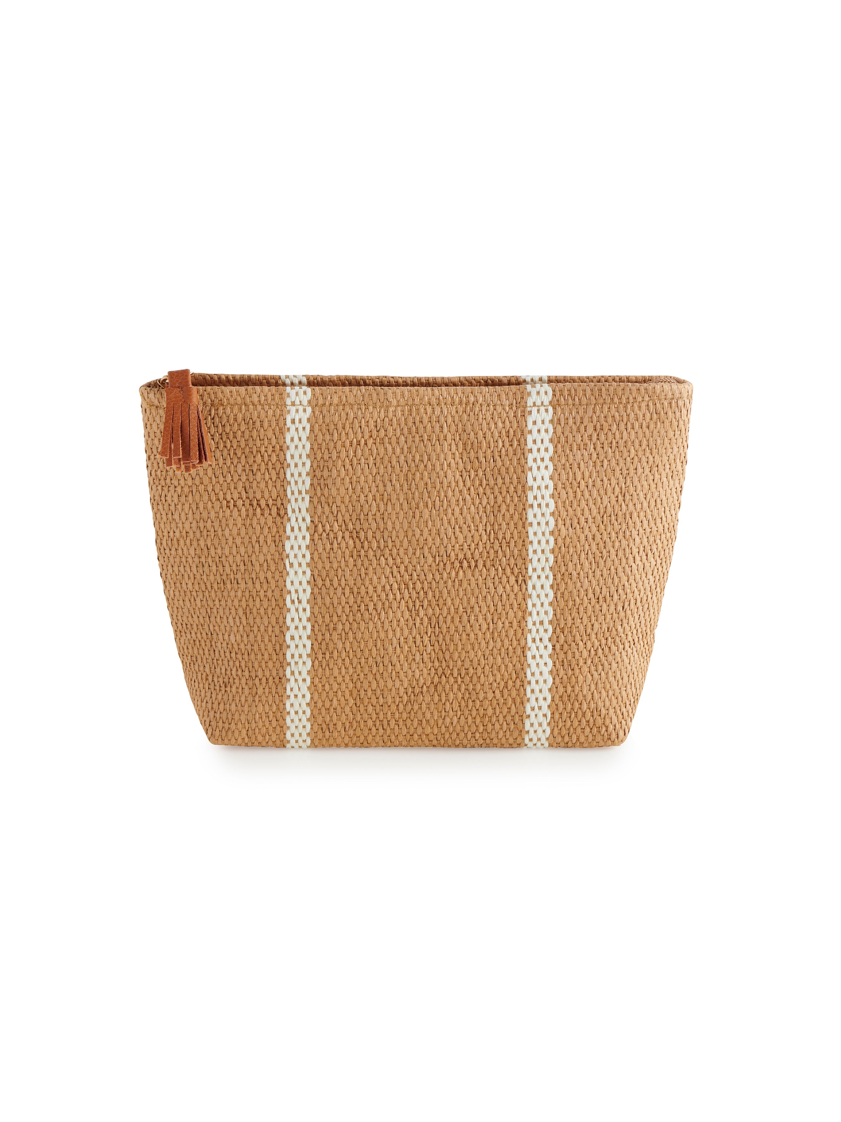 Shiraleah Riva Zip Pouch TAN