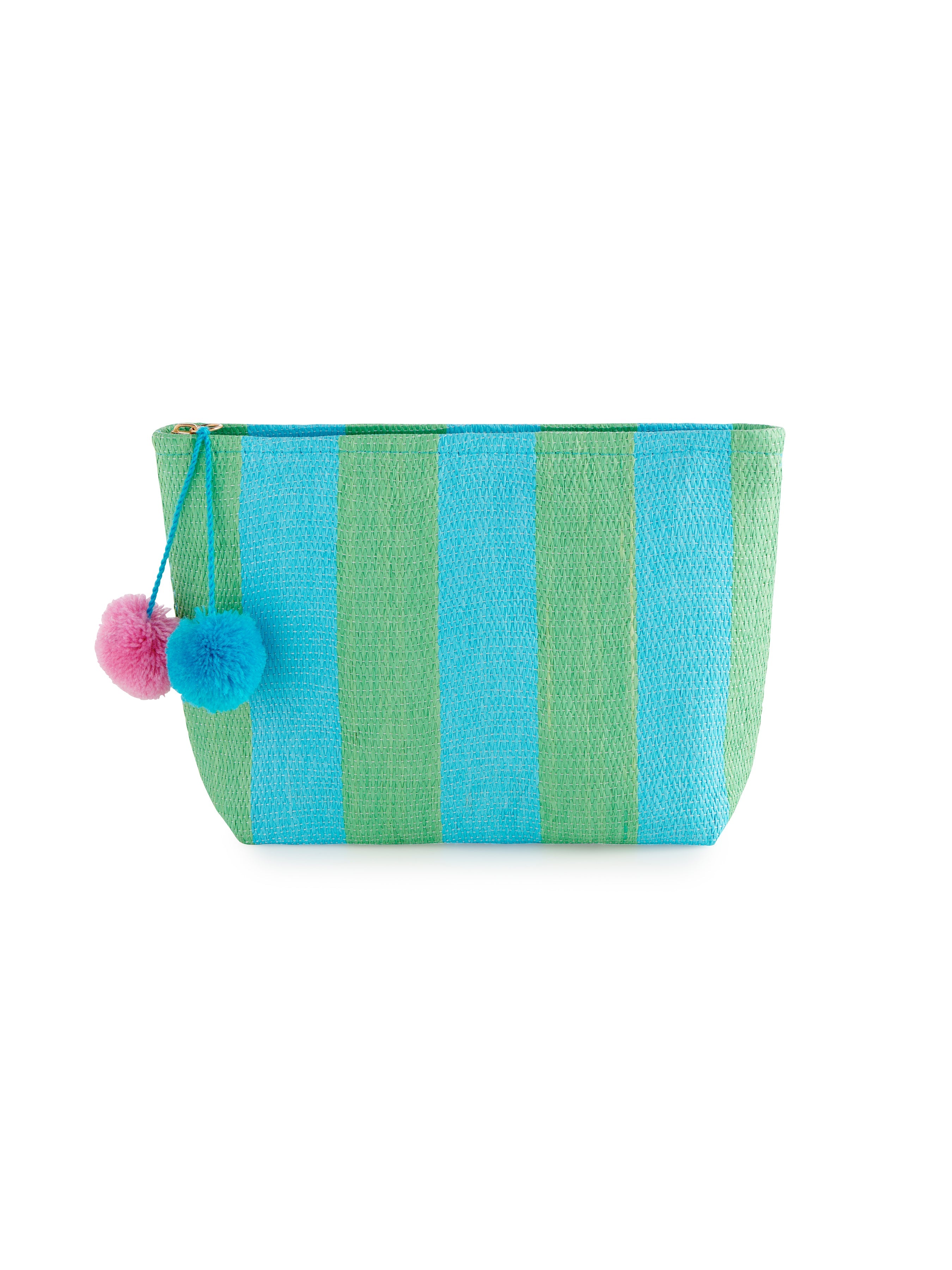 Shiraleah Mirage Zip Pouch AQUA