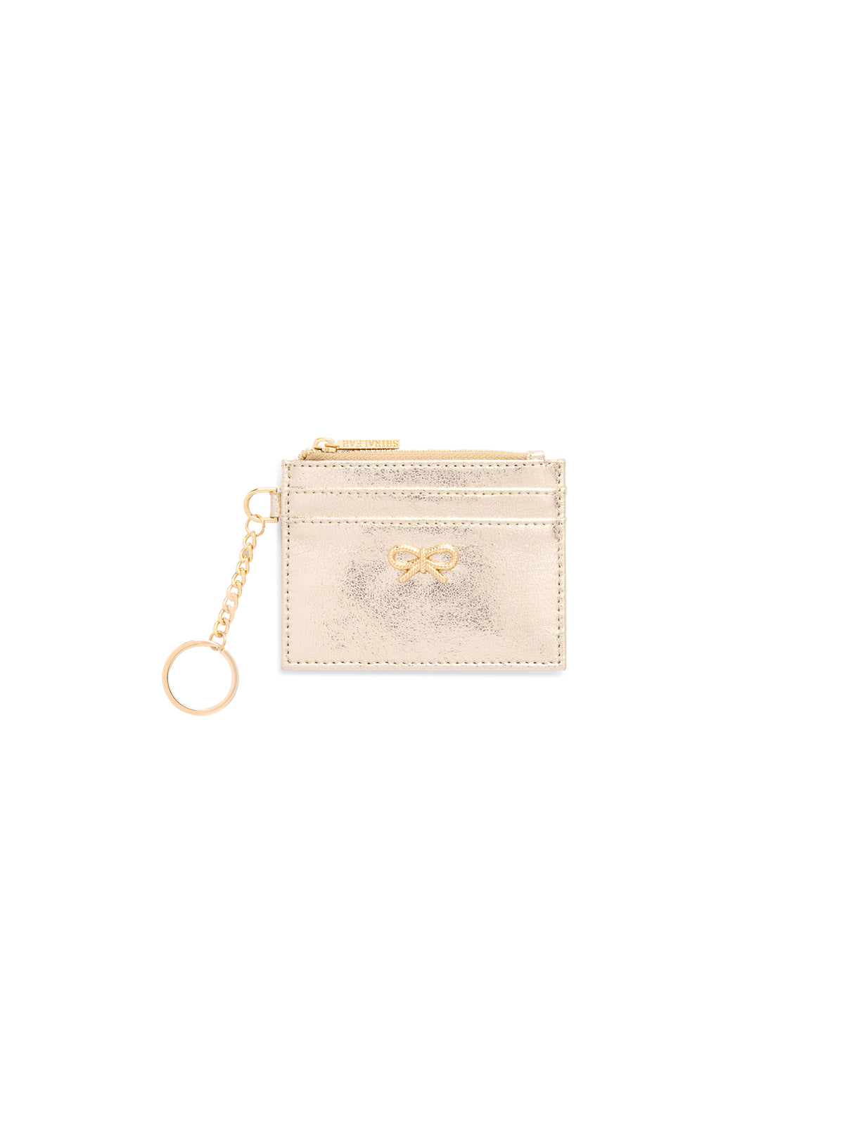 Shiraleah Bow Card Case/Key Ring GOLD / OS