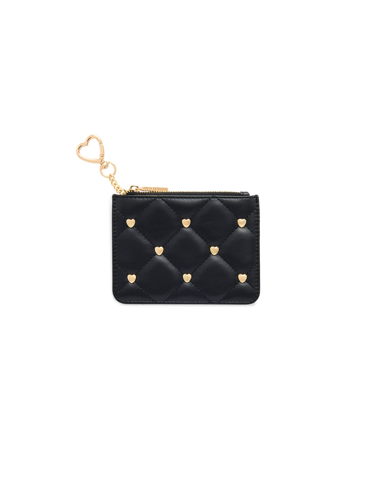 Shiraleah Hearts Card Case BLACK / OS