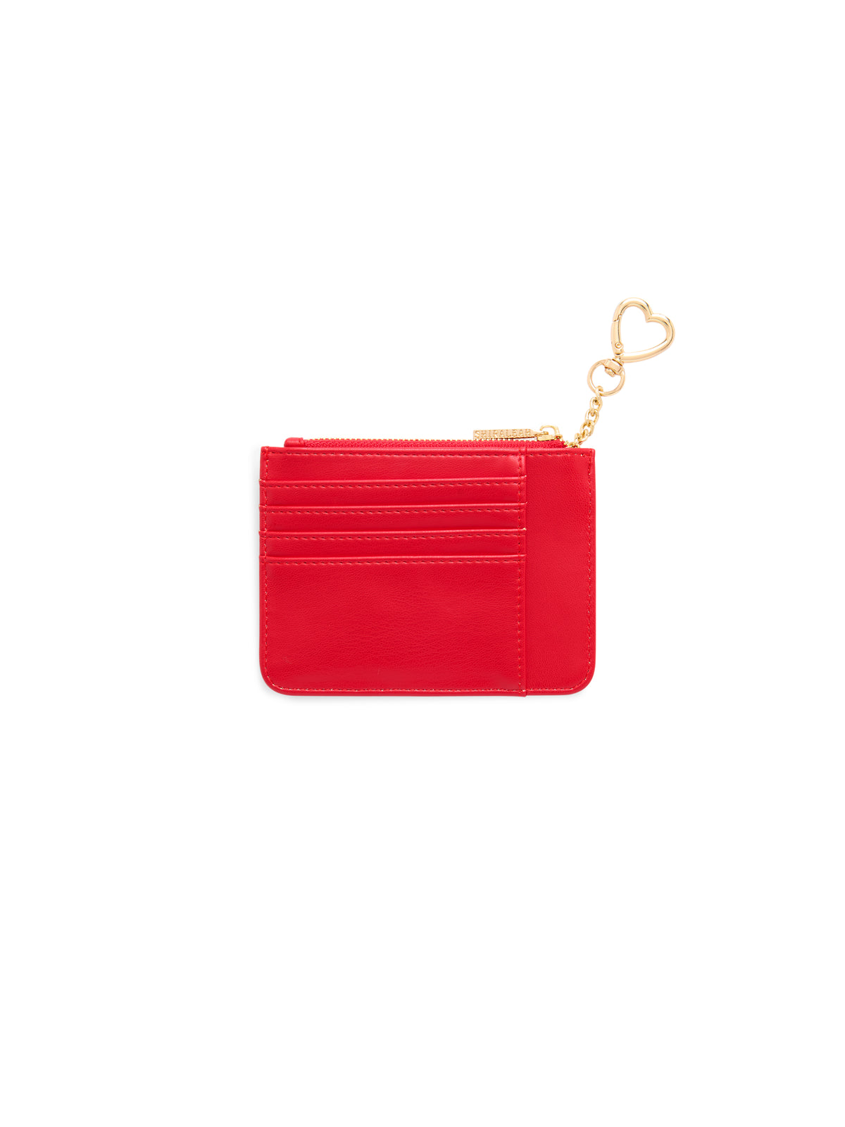 Shiraleah Hearts Card Case RED / OS