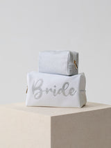 Shiraleah "Bride" Zip Pouch, White