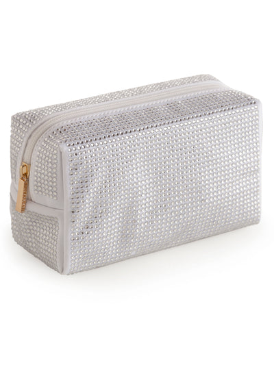 Shiraleah Bling Zip Pouch, Silver