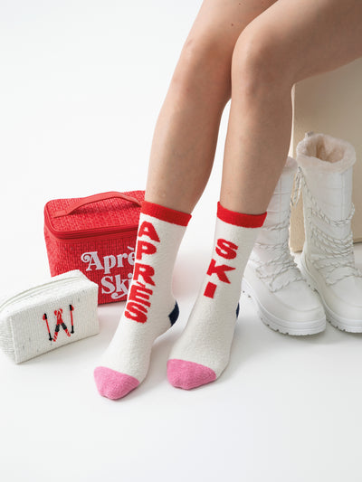 Shiraleah "Apres Ski" Socks, Ivory