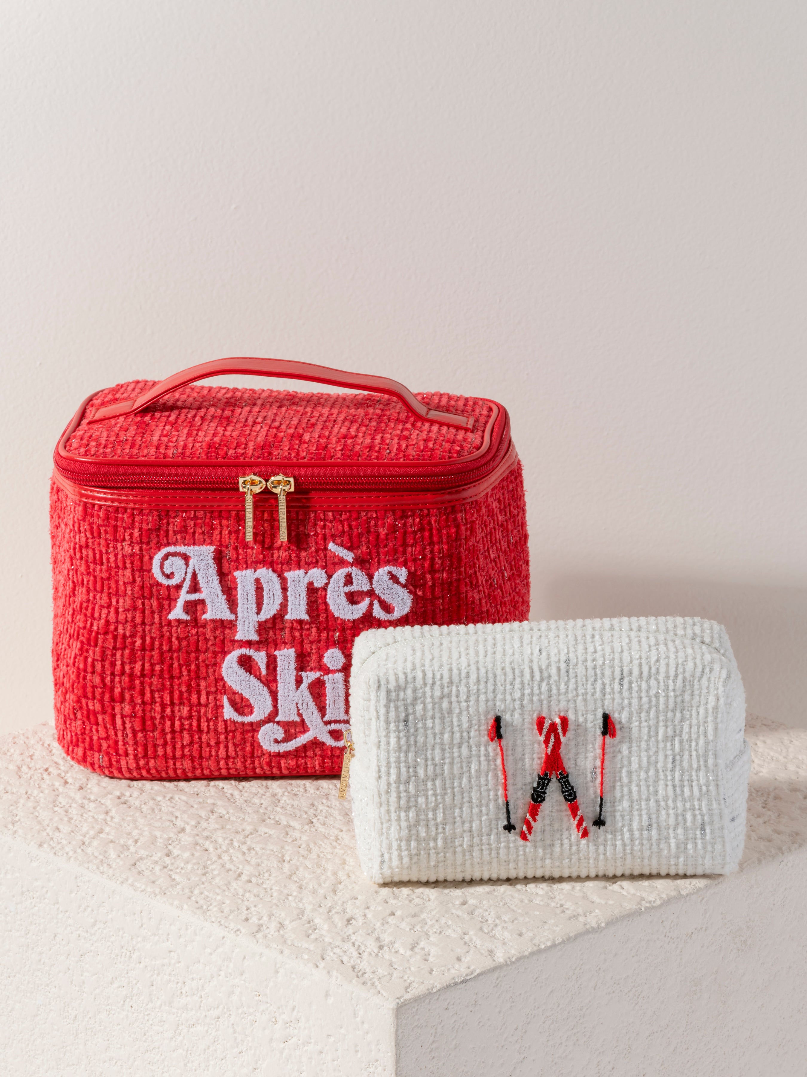 Shiraleah "Apres Ski" Cosmetic Case, Red