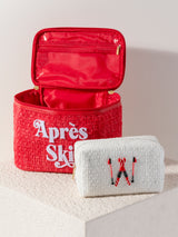 Shiraleah "Apres Ski" Cosmetic Case, Red