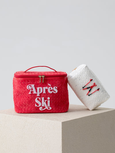 Shiraleah "Apres Ski" Cosmetic Case, Red