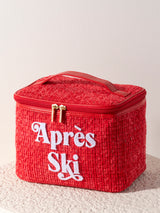 Shiraleah "Apres Ski" Cosmetic Case, Red