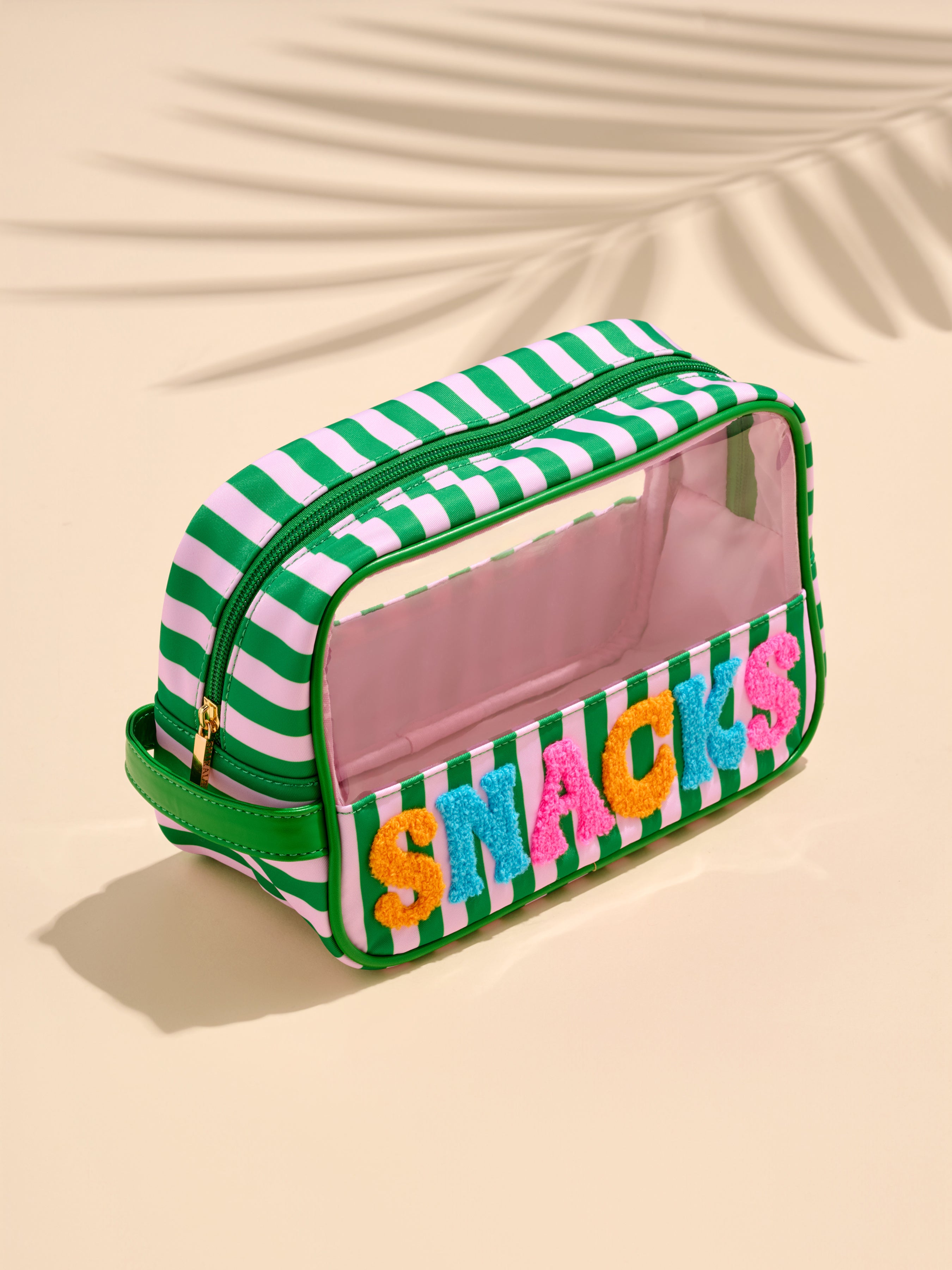 Shiraleah "Snacks" Zip Pouch, Green