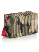 Shiraleah Ezra Large Boxy Cosmetic Pouch, Camo