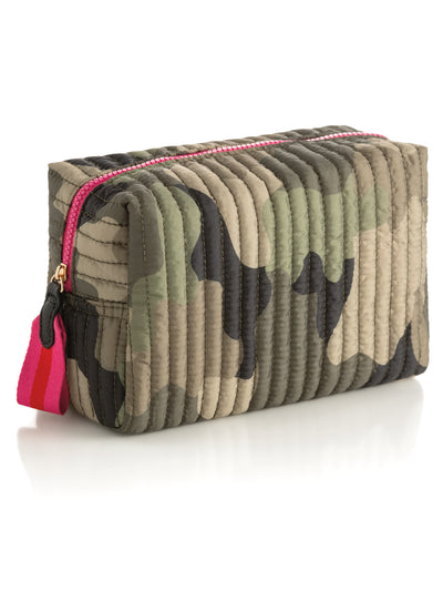 Shiraleah Ezra Large Boxy Cosmetic Pouch, Camo