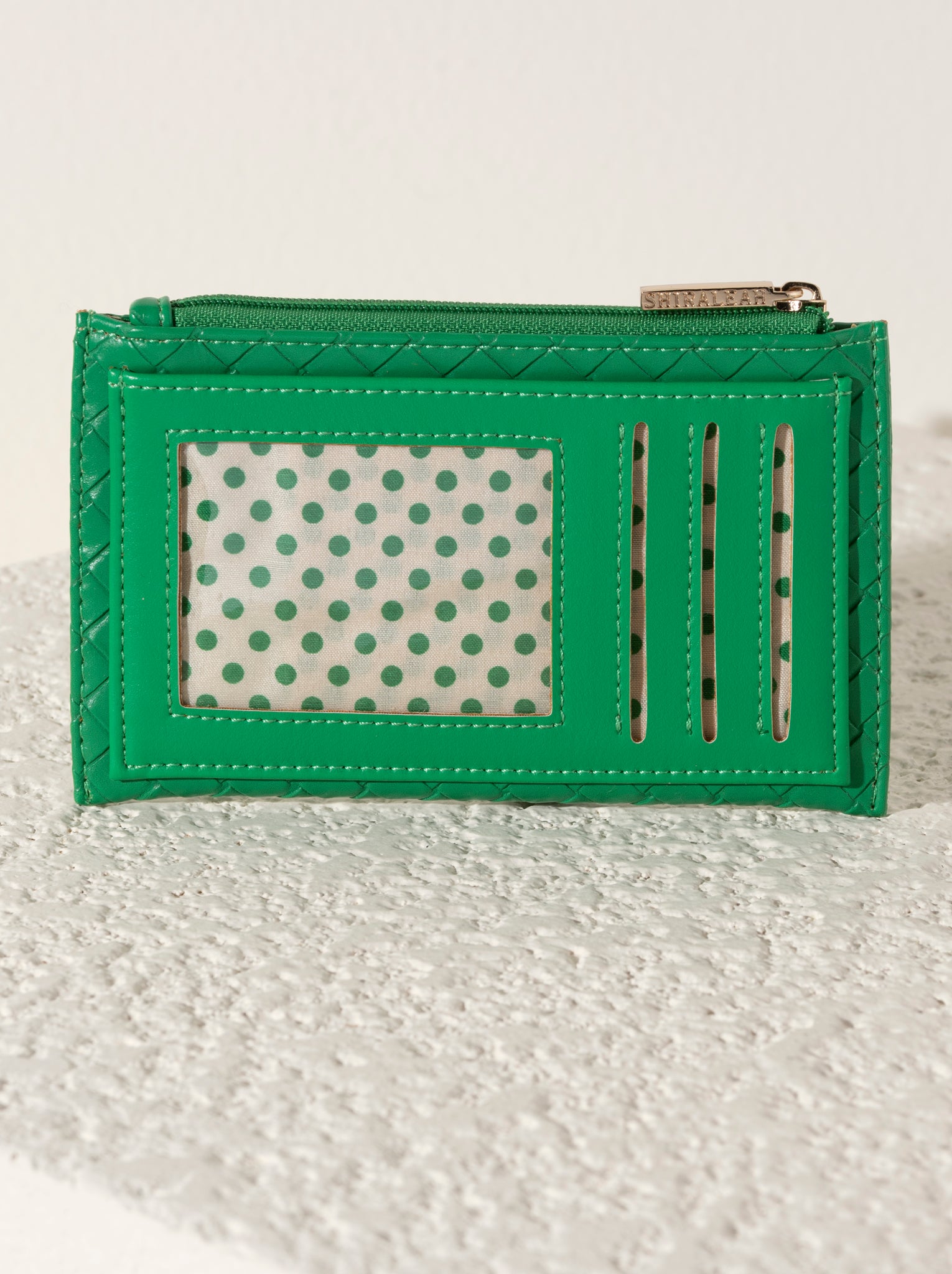 Shiraleah Frankie Card Case GREEN