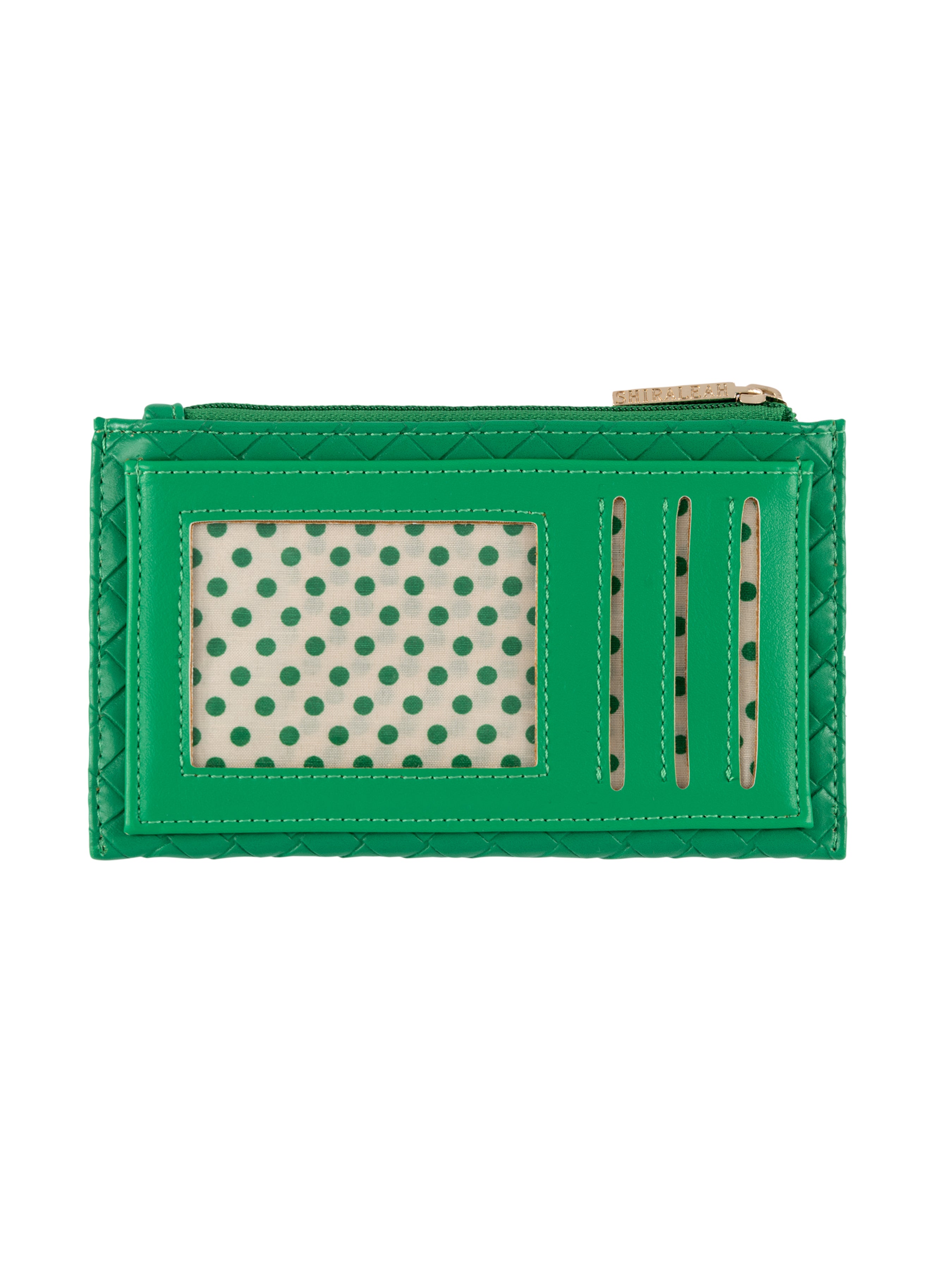 Shiraleah Frankie Card Case GREEN