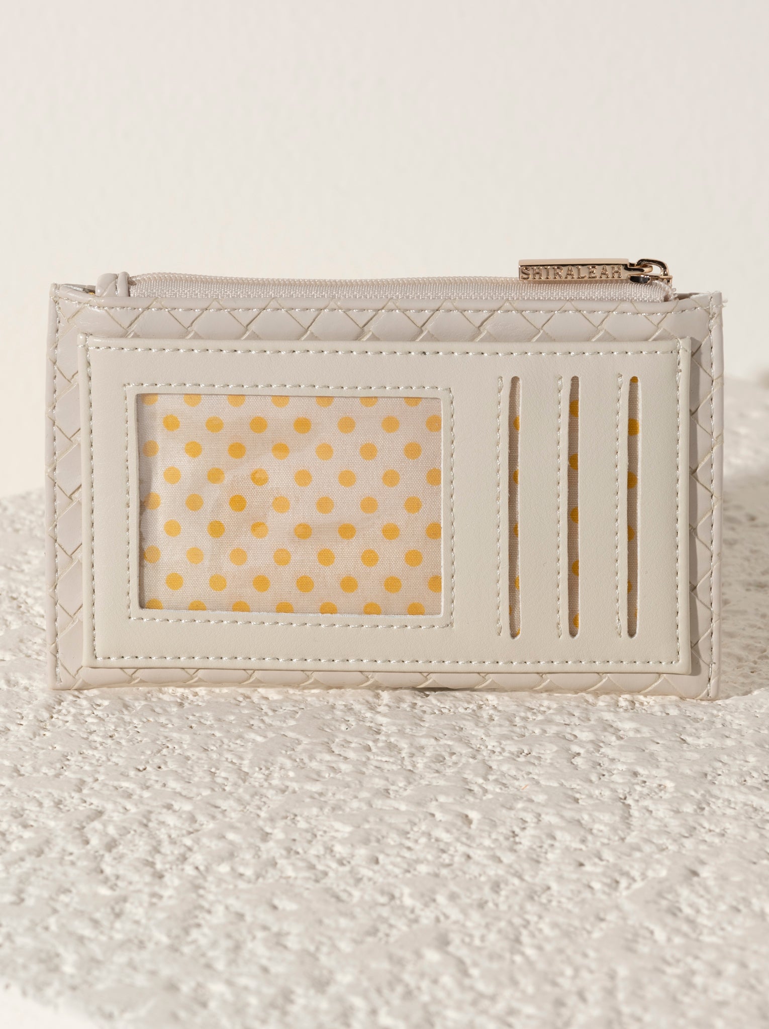 Shiraleah Frankie Card Case IVORY