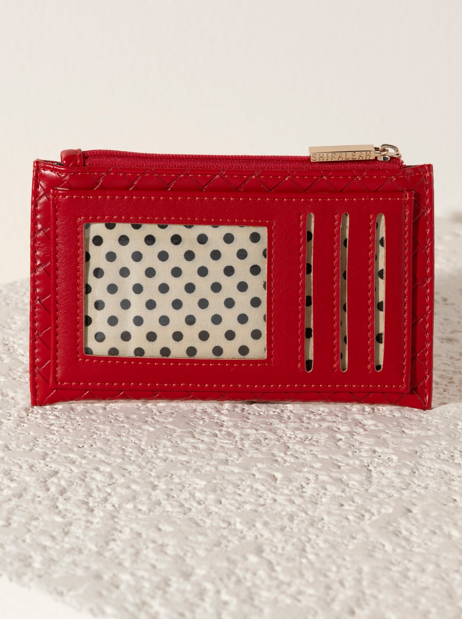 Shiraleah Frankie Card Case RED