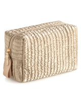 Shiraleah Logan Large Boxy Cosmetic Pouch, Gold