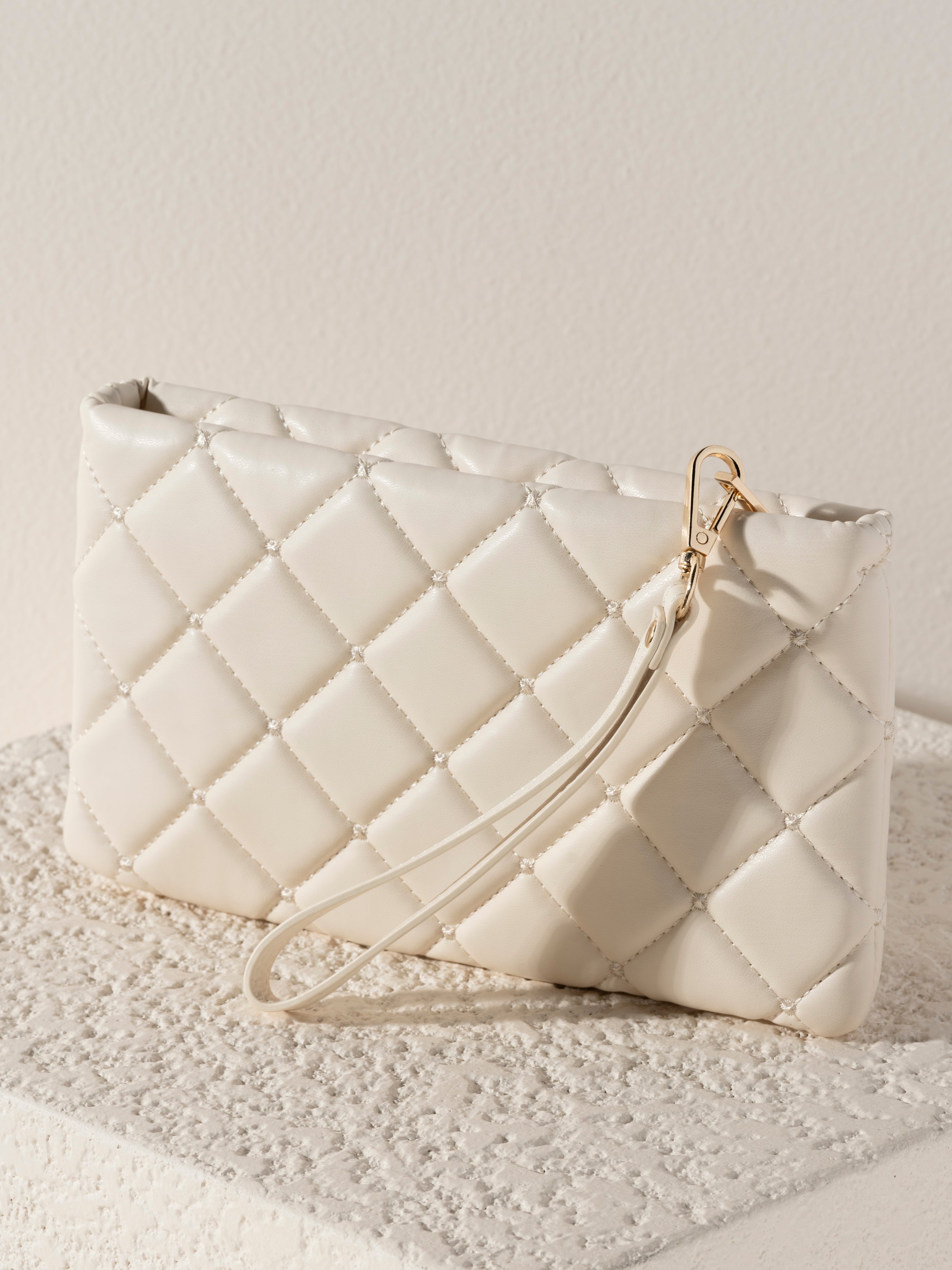 Shiraleah Mademoiselle Wristlet, Ivory