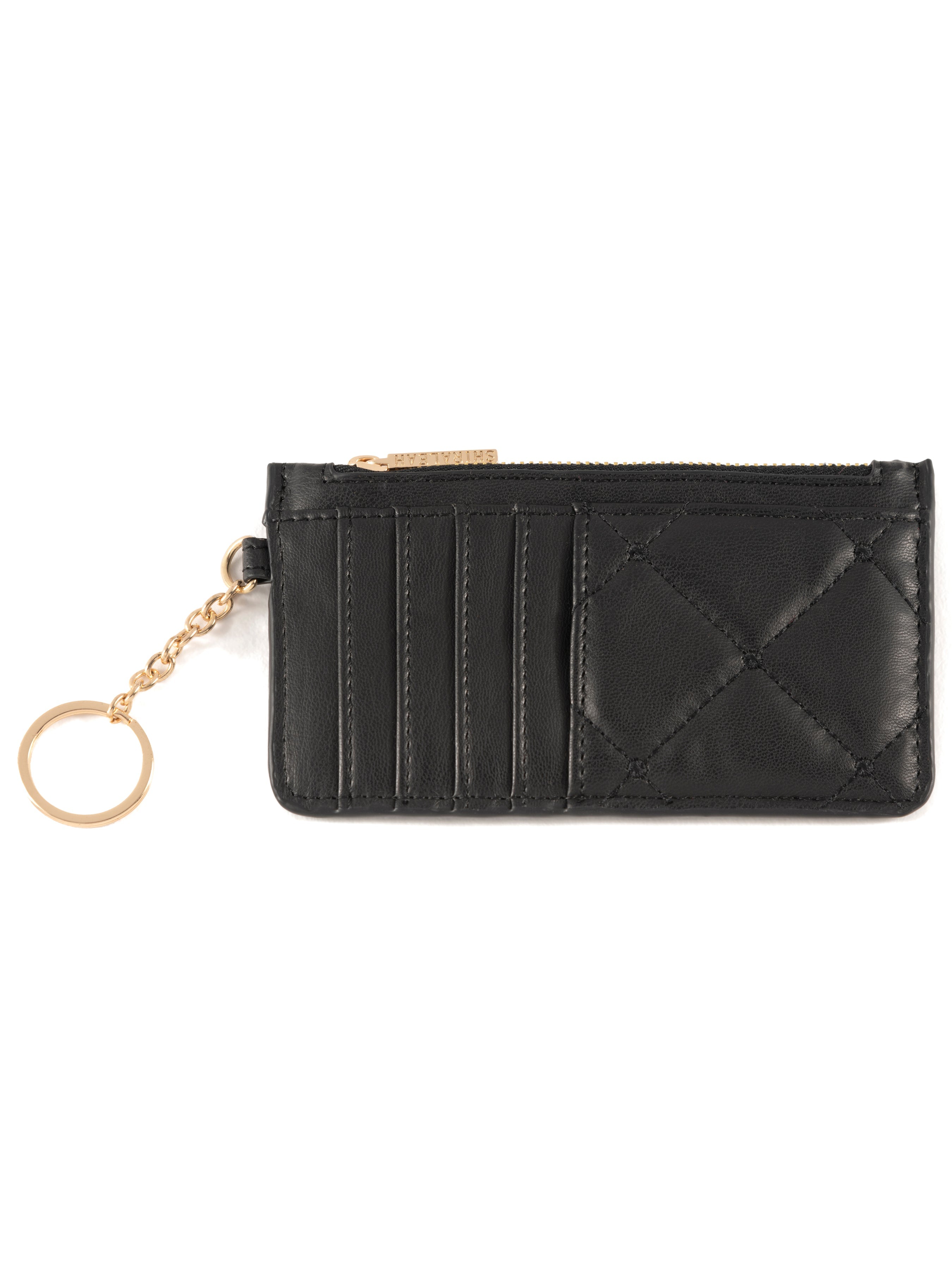 Shiraleah Mademoiselle Card Case BLACK