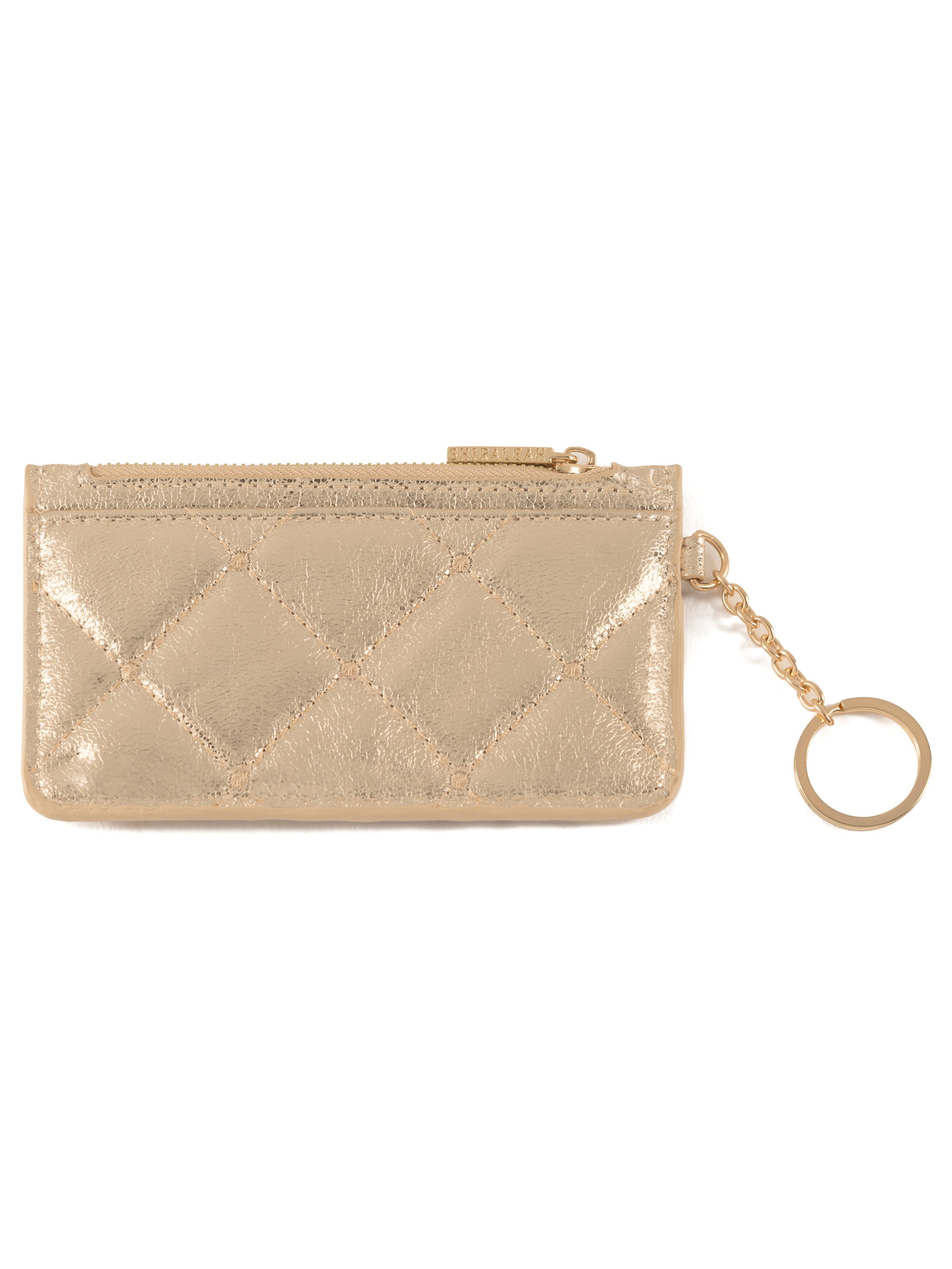 Shiraleah Mademoiselle Card Case GOLD