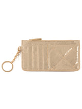 Shiraleah Mademoiselle Card Case, Gold