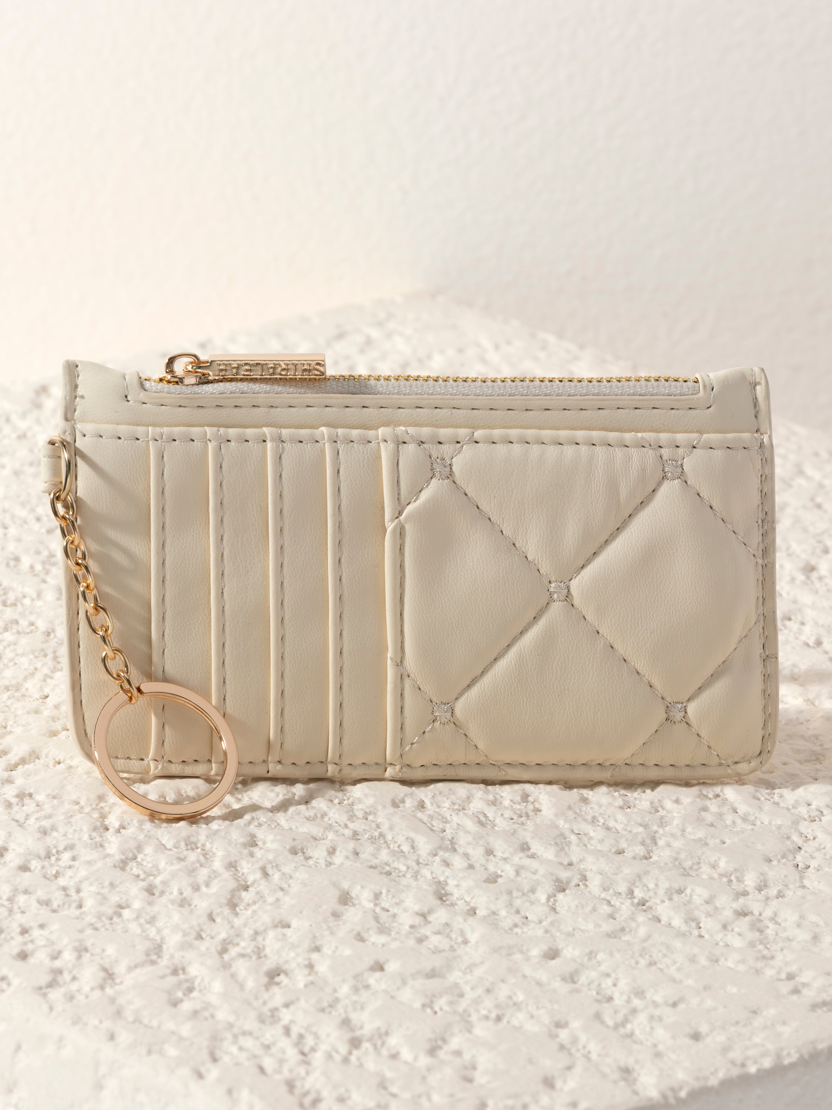 Shiraleah Mademoiselle Card Case, Ivory