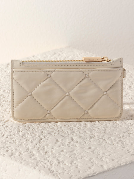 Shiraleah Mademoiselle Card Case, Ivory