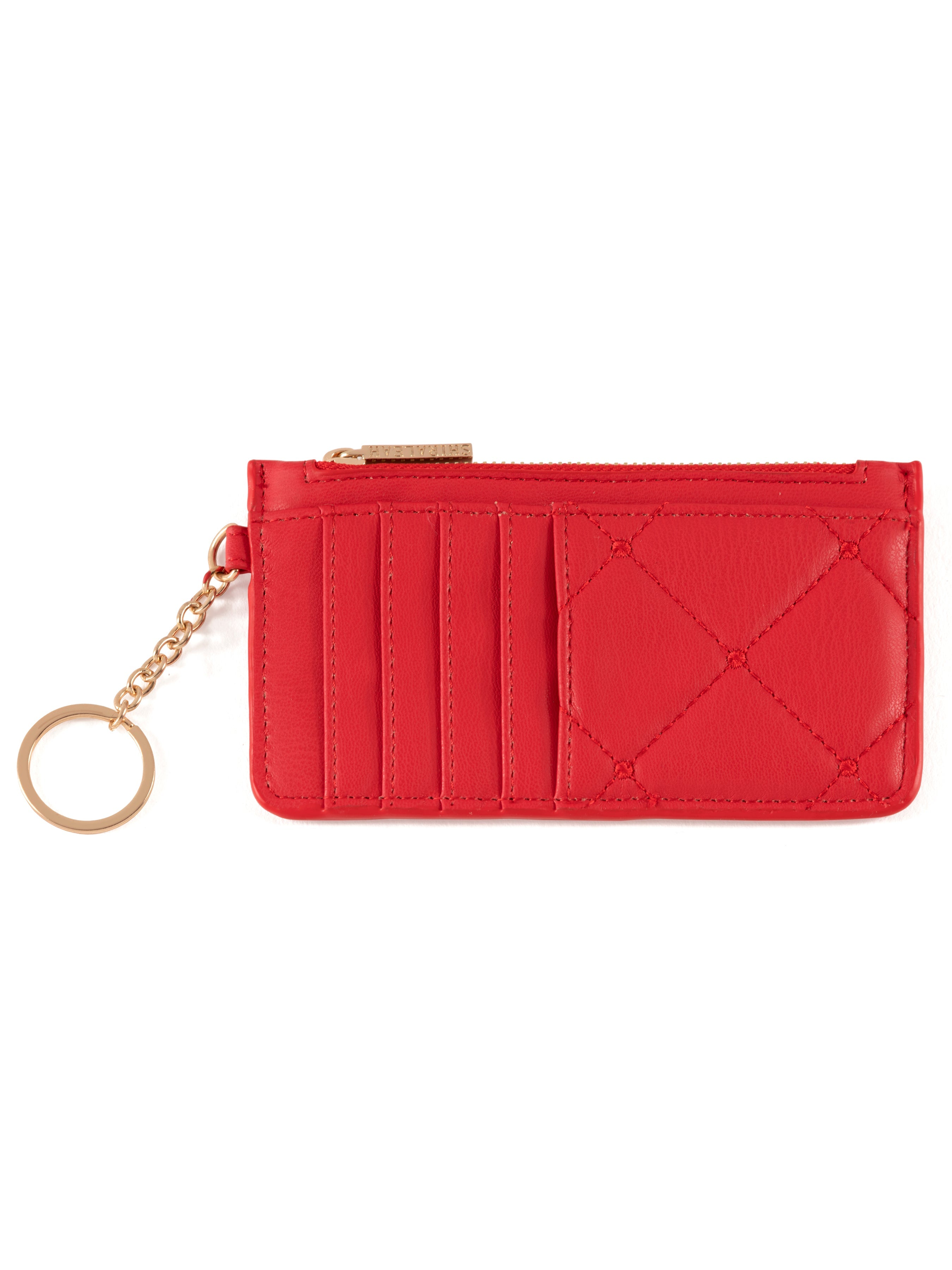 Shiraleah Mademoiselle Card Case RED