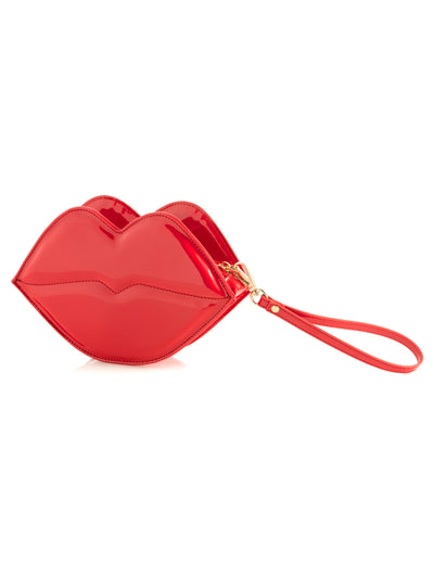 Shiraleah Kiss Wristlet, Red