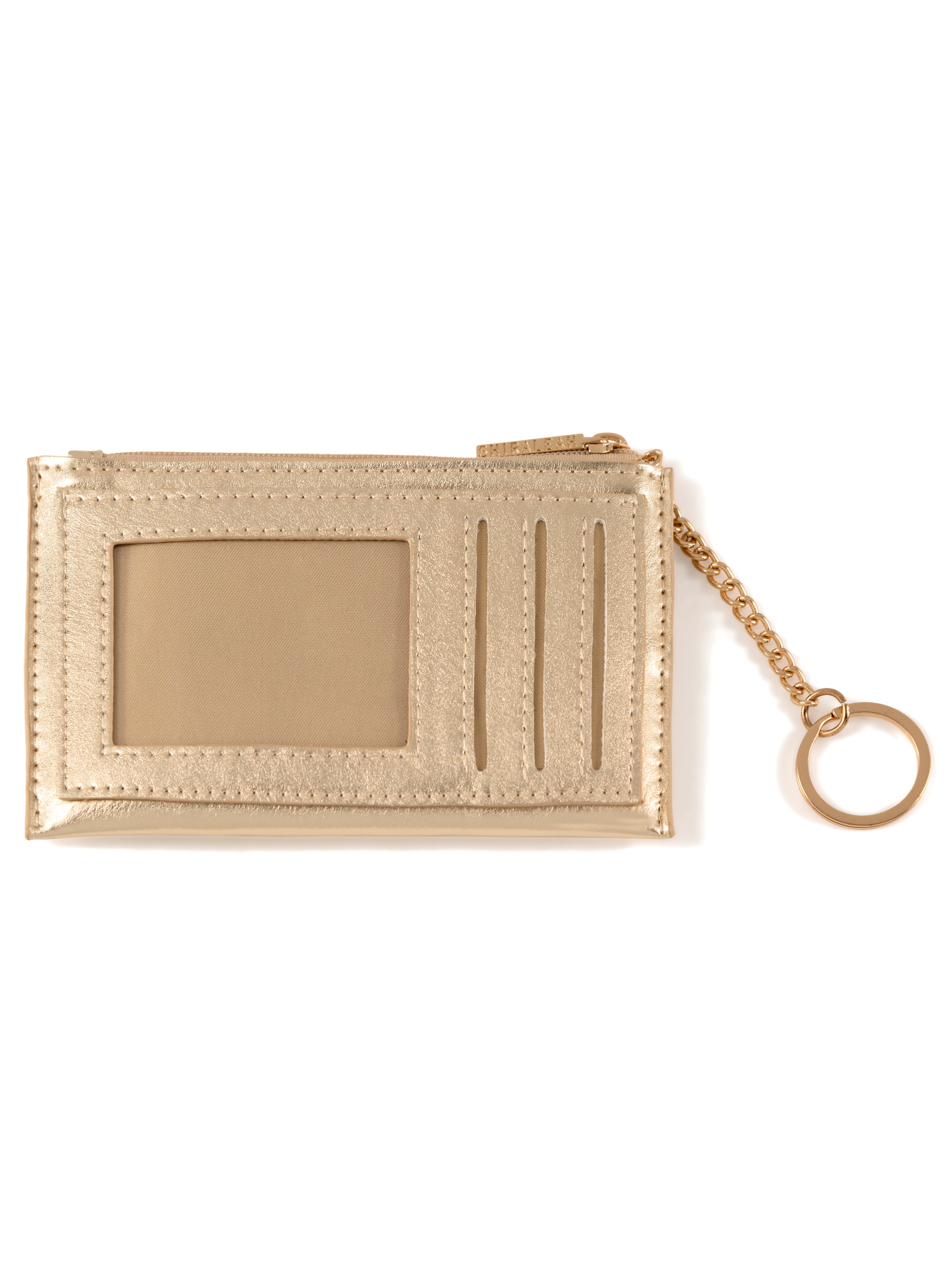 Shiraleah Maddie Card Case, Gold