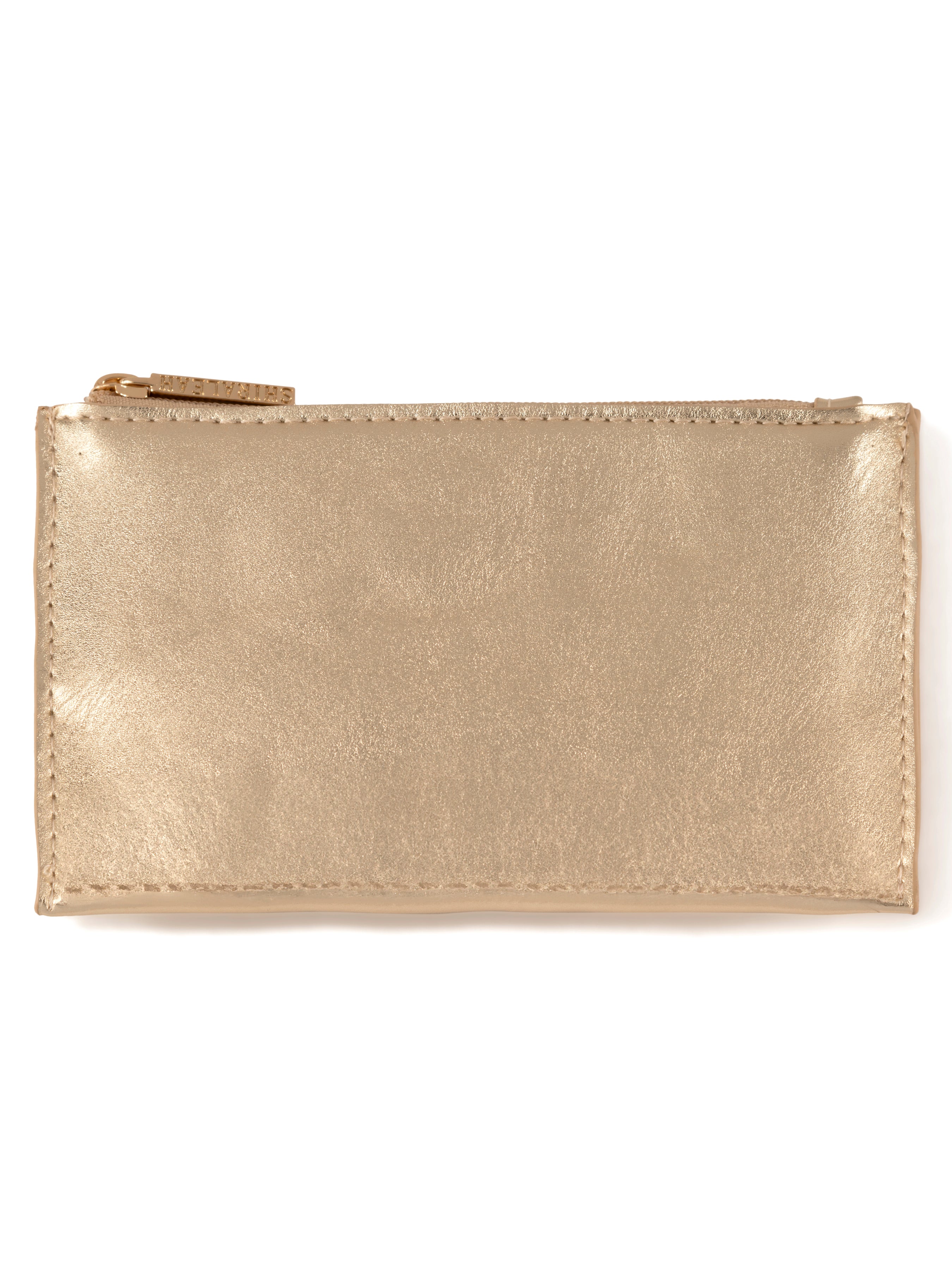 Shiraleah Maddie Card Case, Gold