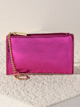 Shiraleah Maddie Card Case, Magenta