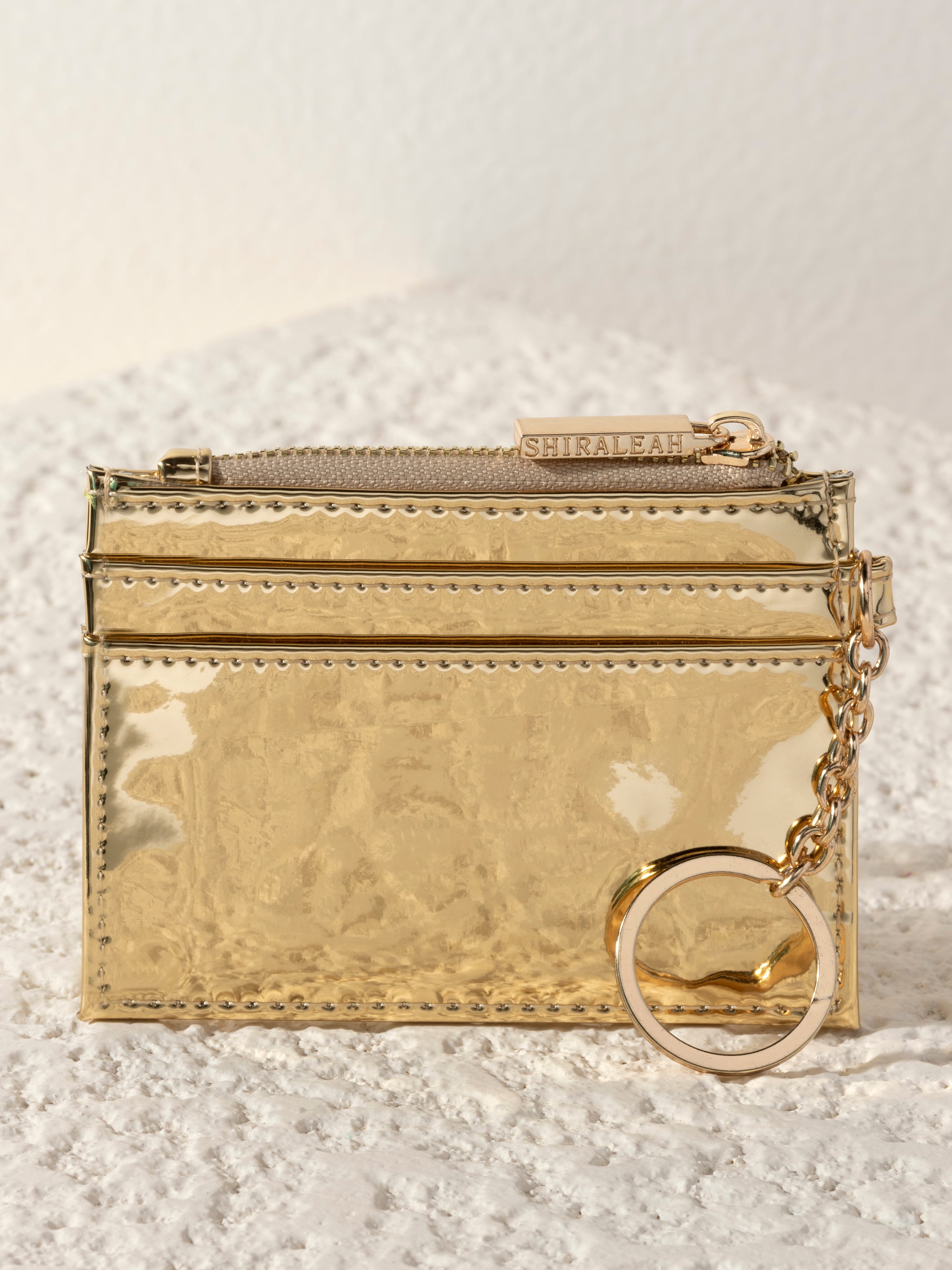 Shiraleah Clara Card Case, Gold