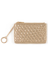 Shiraleah Blythe Mini Zip Pouch, Gold