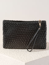 Shiraleah Blythe Zip Wristlet, Black