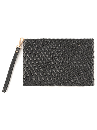 Shiraleah Blythe Zip Wristlet, Black