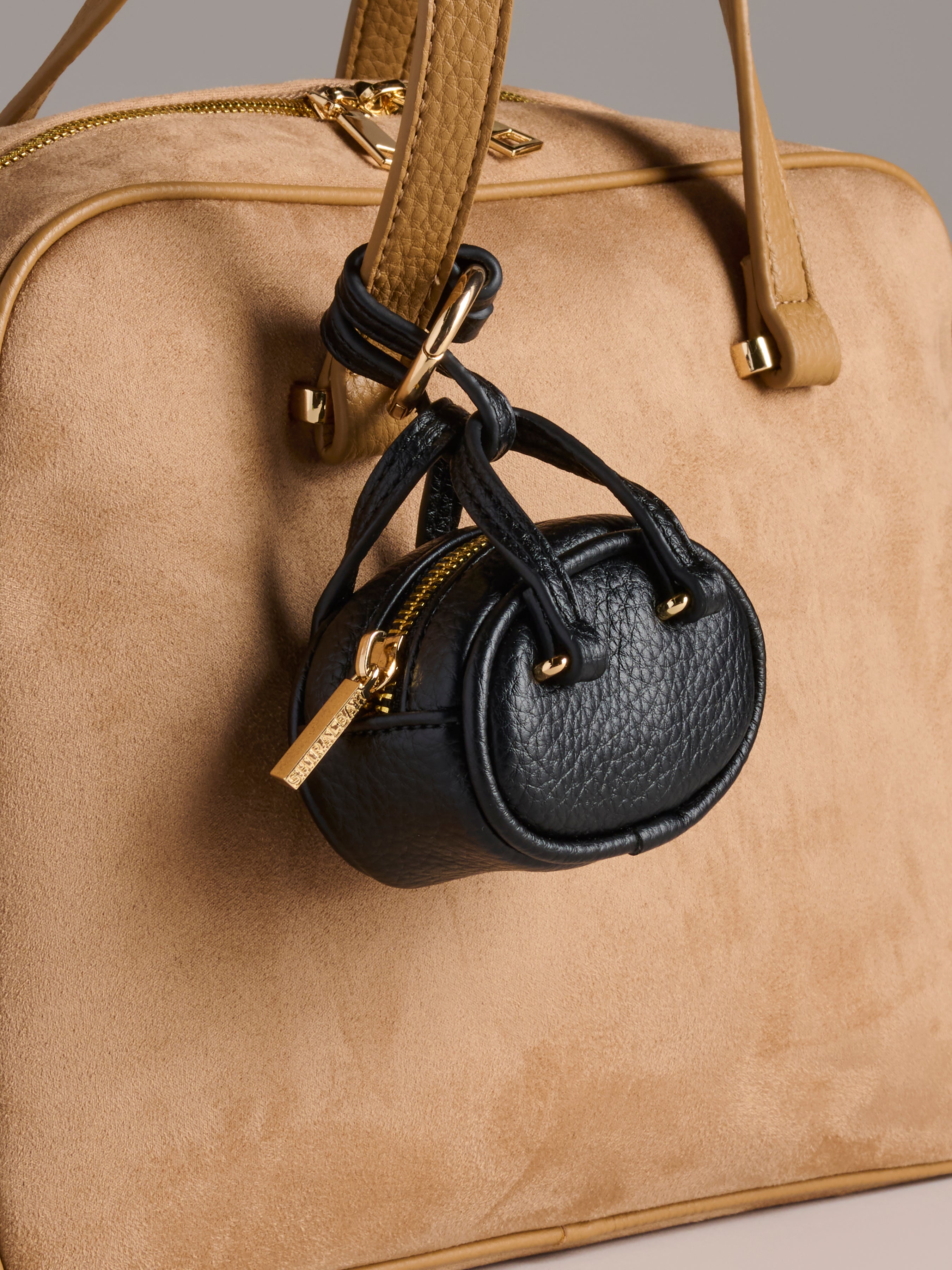 Shiraleah Vallerie Bag Charm/Key Ring BLACK