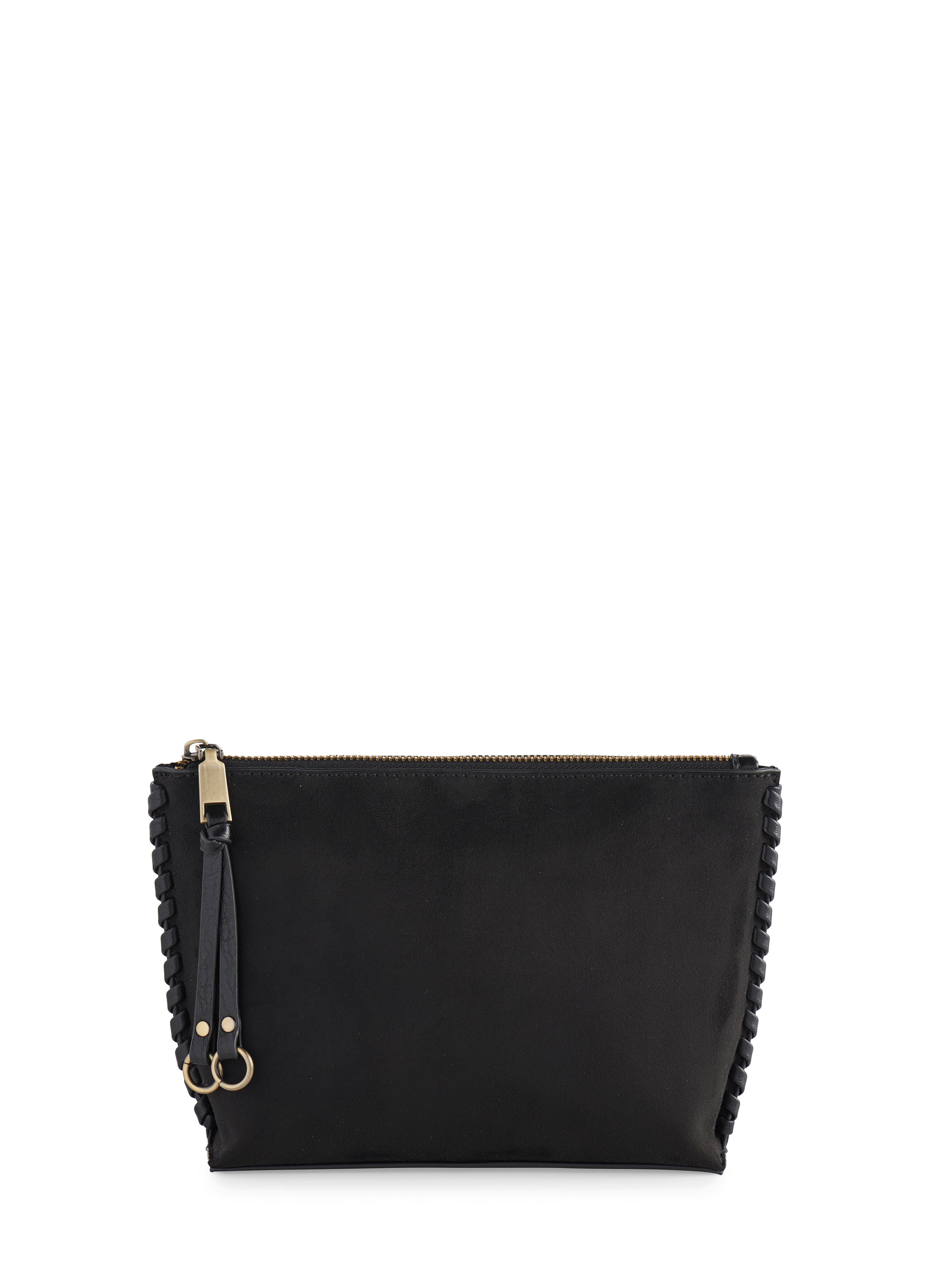 Shiraleah Piper Zip Pouch BLACK