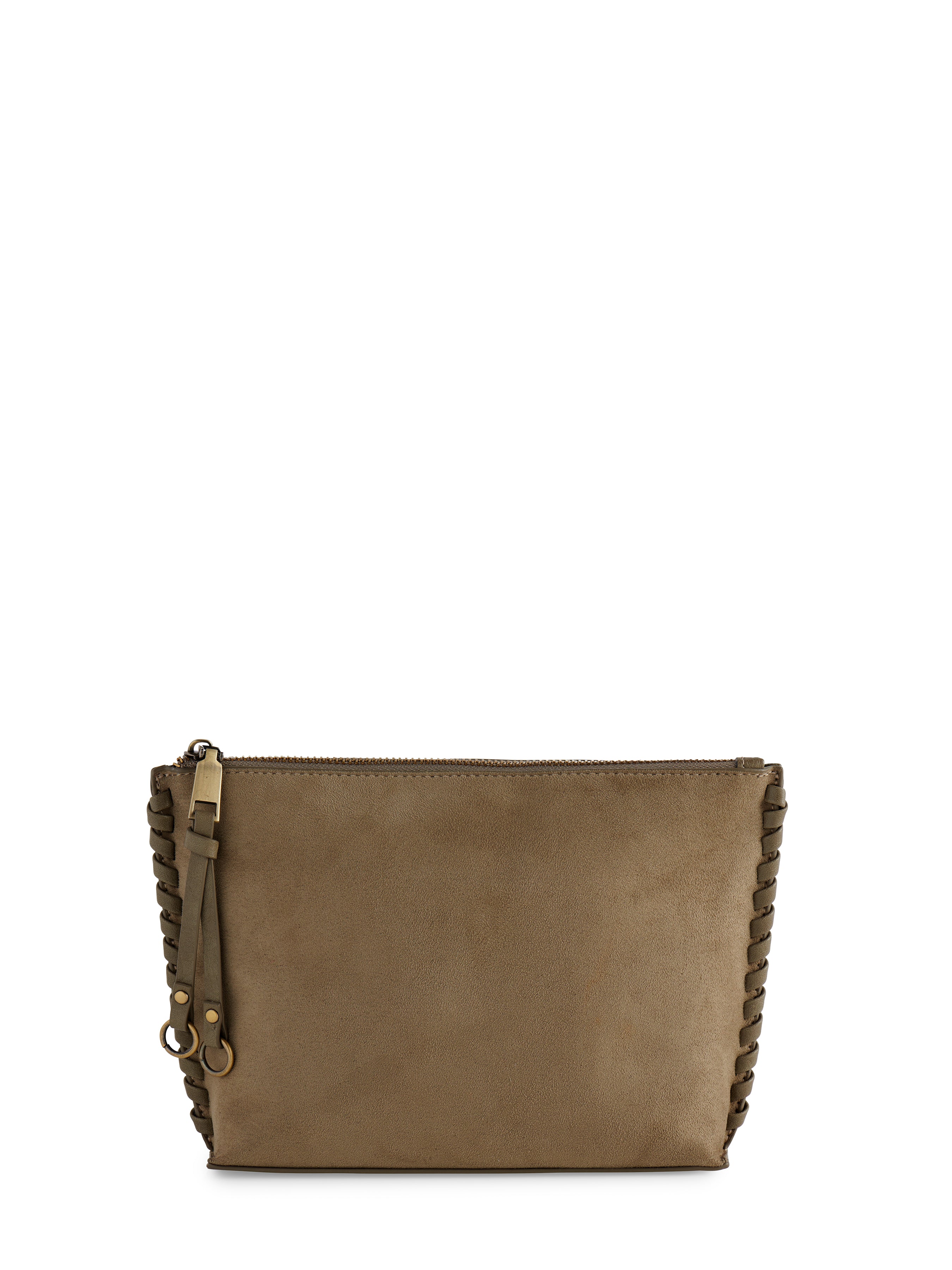 Shiraleah Piper Zip Pouch OLIVE