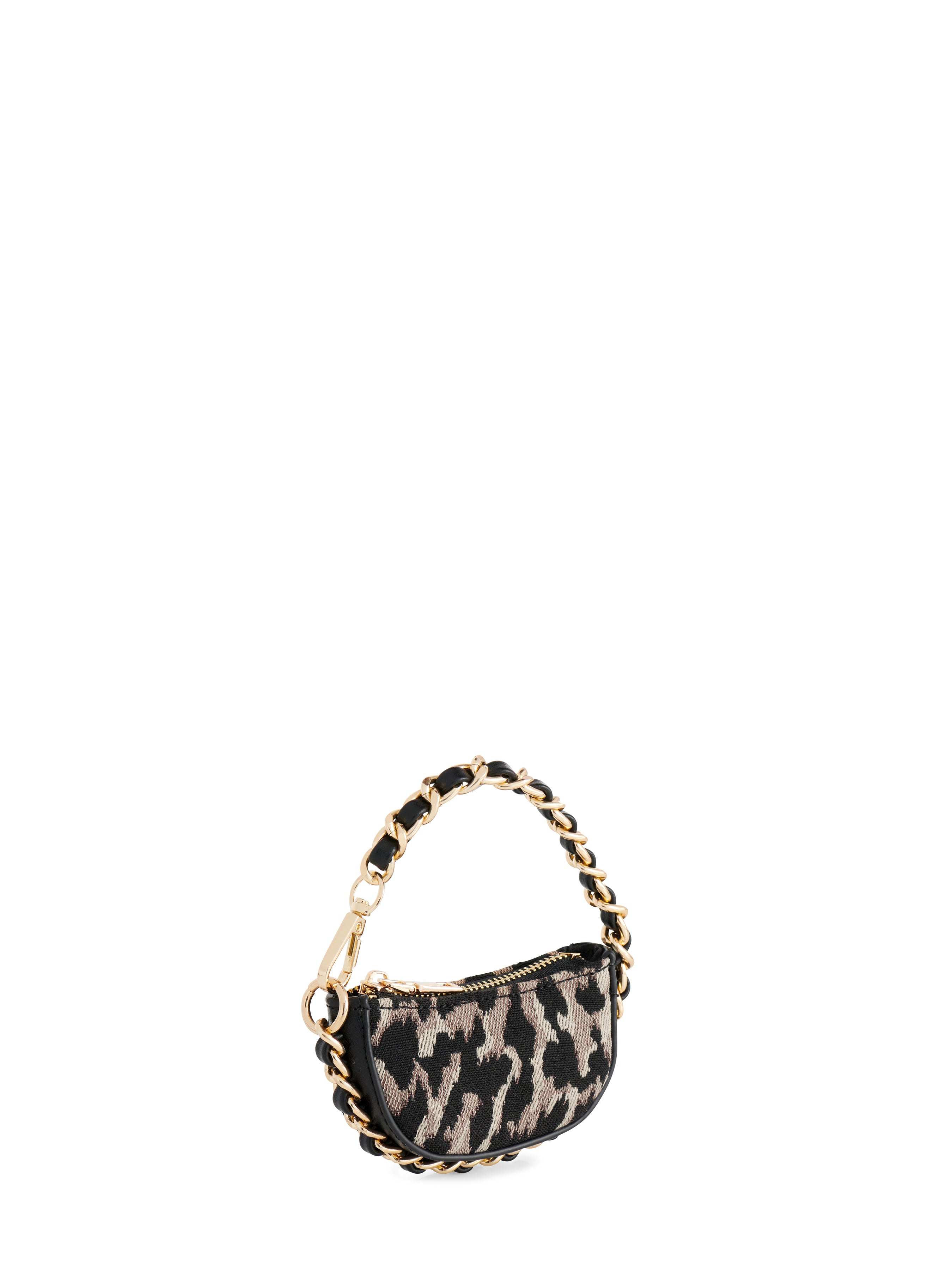 Shiraleah Leo Mini Bag Charm, Leopard