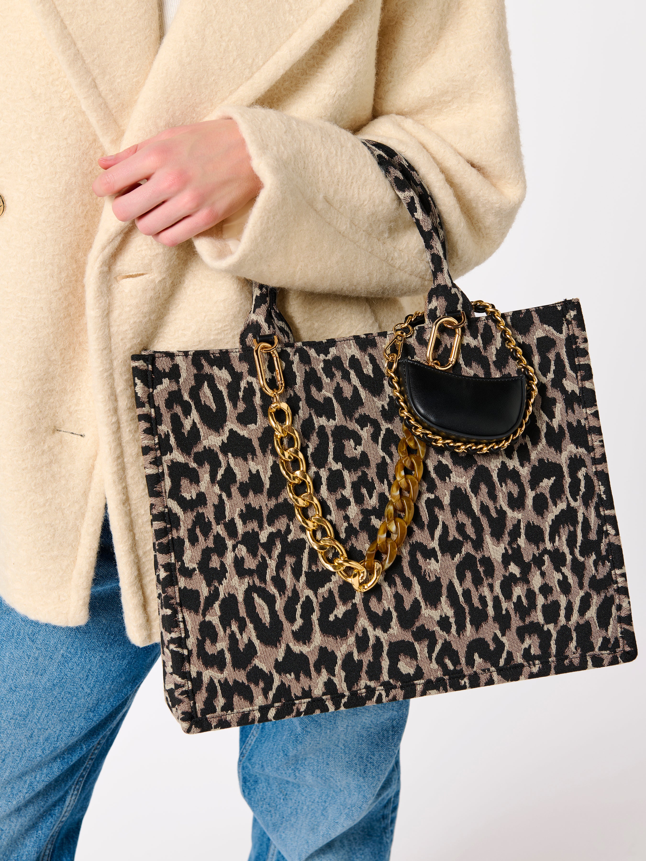 Shiraleah Annie Mini Bag Charm, Black