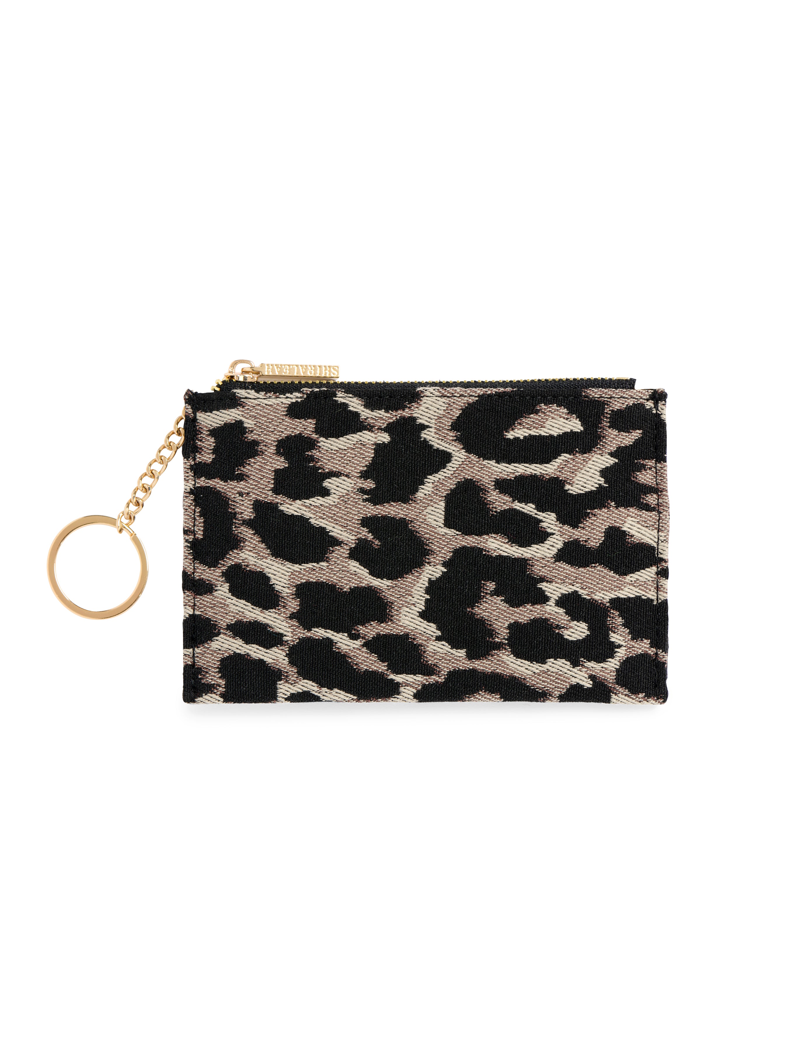 Shiraleah Leo Card Case, Leopard