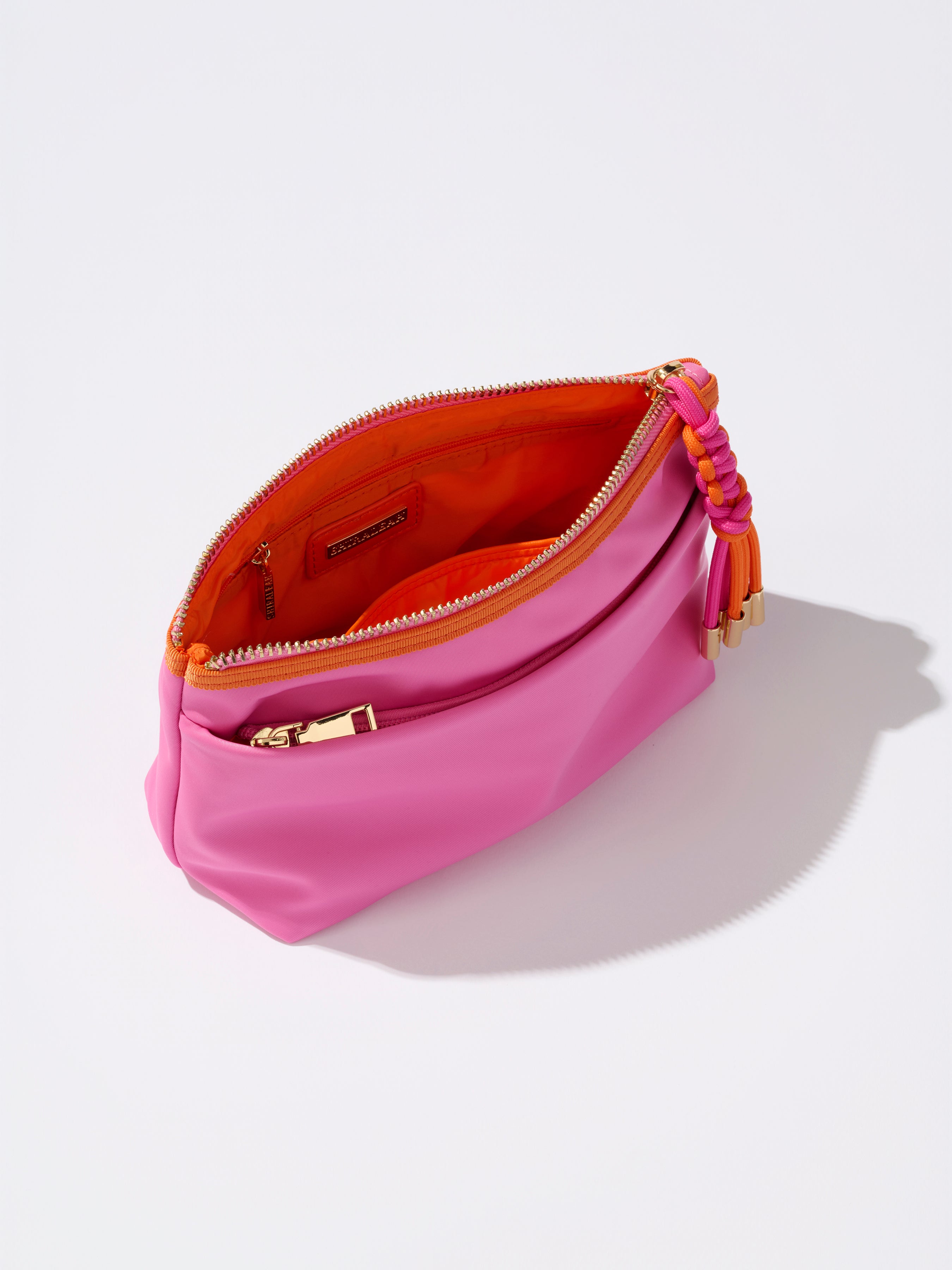 Shiraleah Jet Zip Pouch PINK