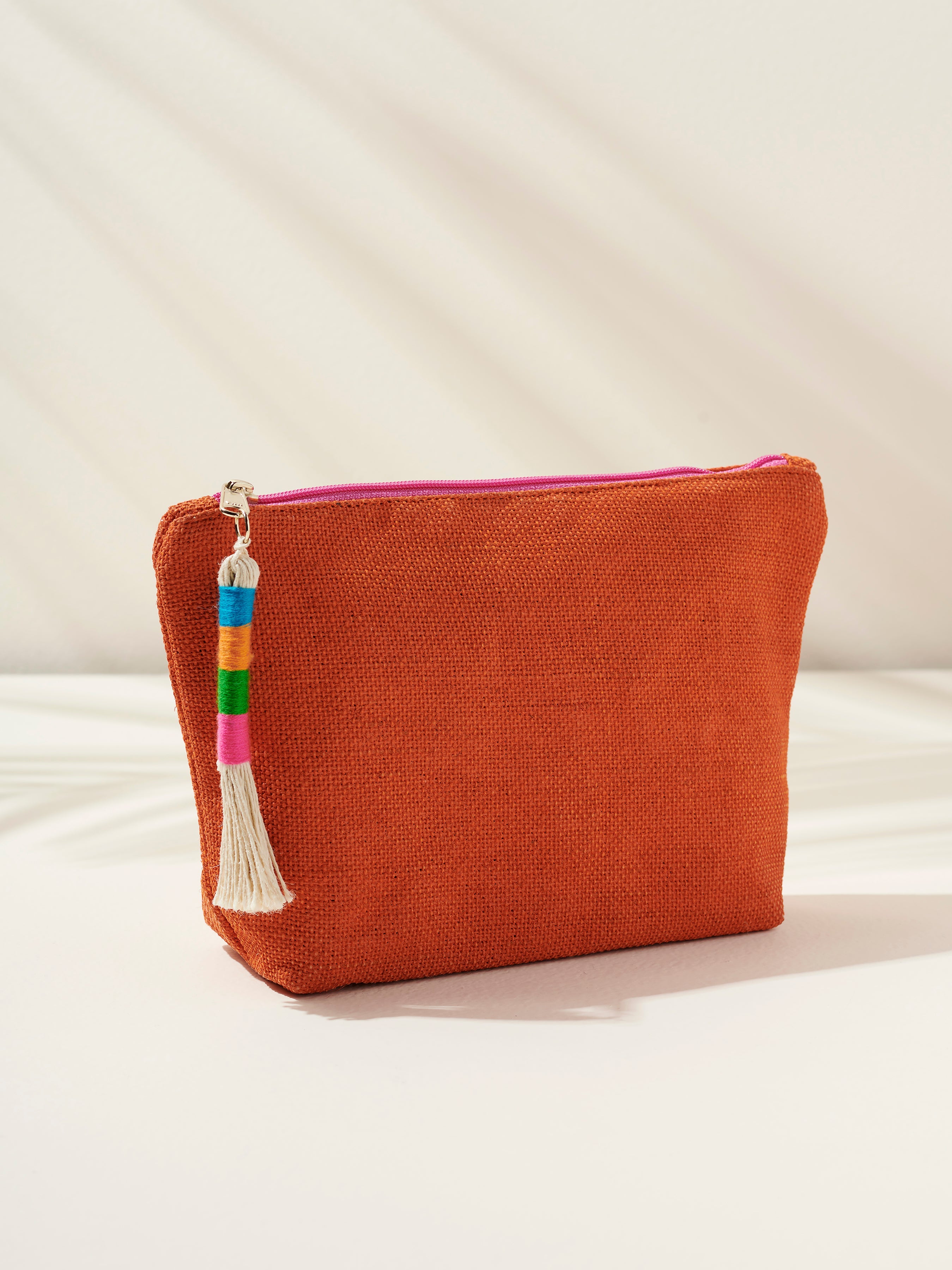 Shiraleah Cutie Zip Pouch ORANGE