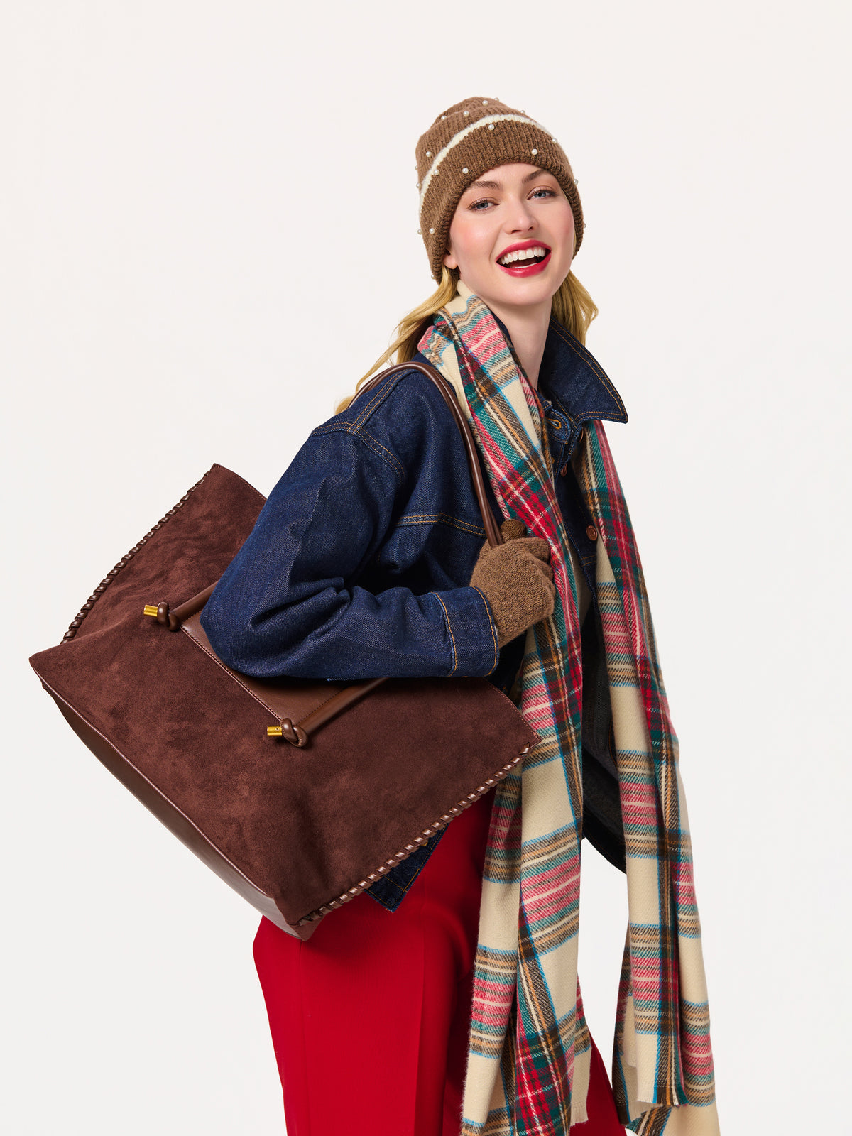 Shiraleah Mila Touchscreen Gloves CHOCOLATE / OS